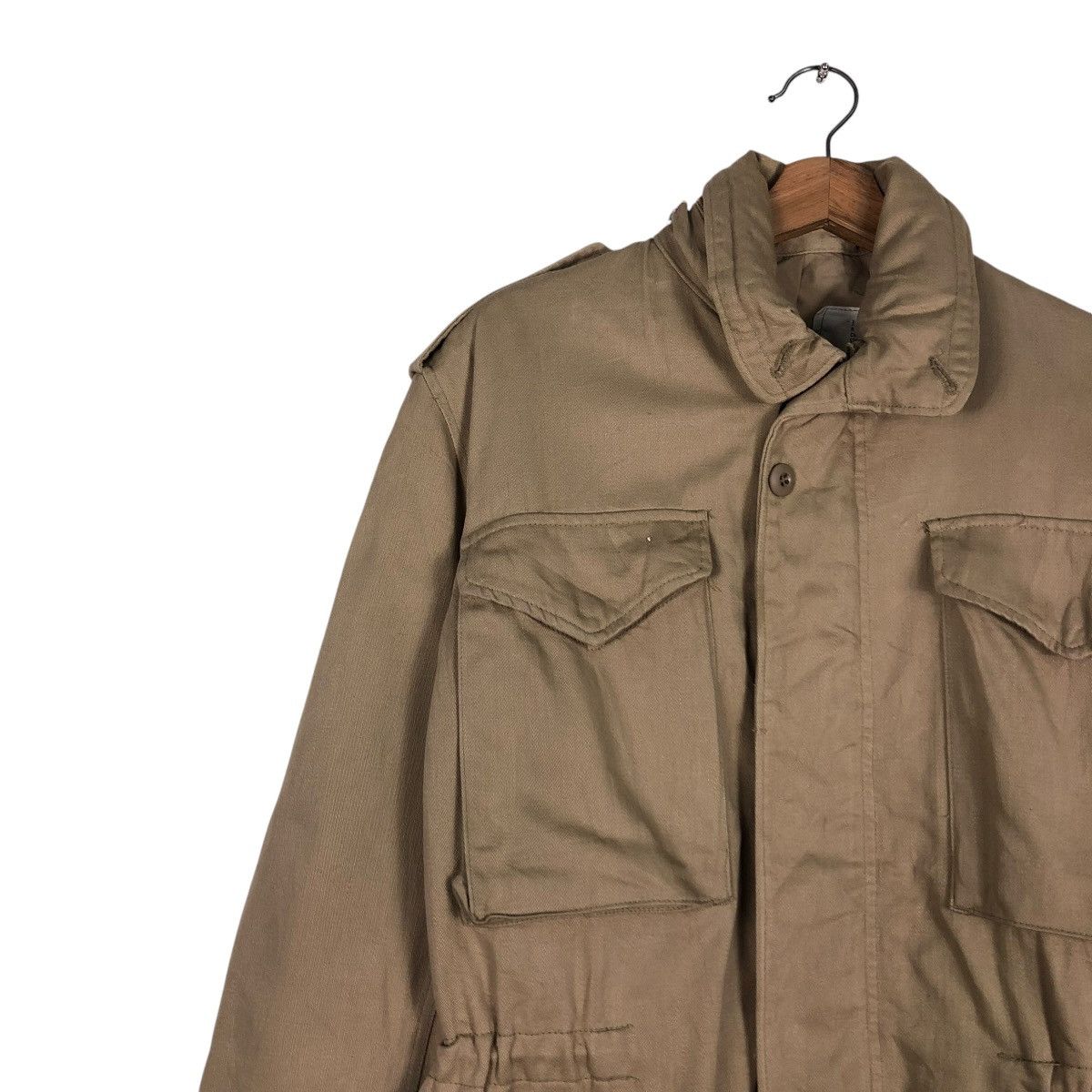 Alpha Industries 🔥VINTAGE BIKER MILITARY JACKET ALPHA INDUSTRIES MULTI POCKE Size US S / EU 44-46 / 1 - 7 Thumbnail