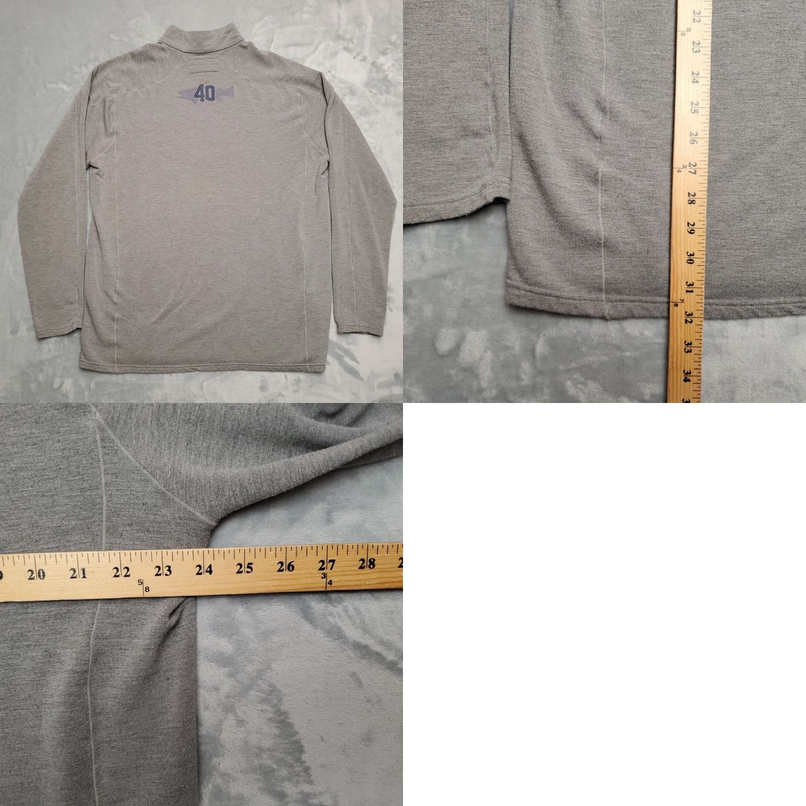 Vintage VINTAGE Free Fly Shirt Mens XXL Gray 1/4 Zip Pullover Sweater Stretch Blend Casual Shirt Mens XXL Gray 1/4 Zip Pullover Sweater Stretch Blend Casual Size US XXL / EU 58 / 5 - 8 Thumbnail