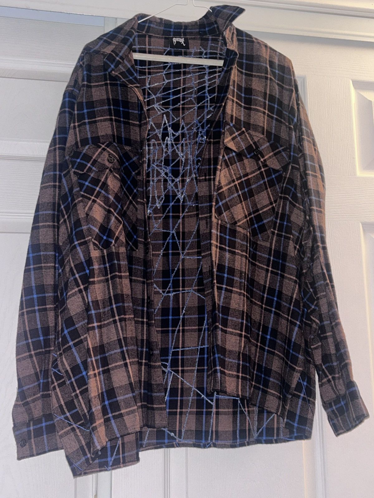Revenge Spider Web Flannel Size US L / EU 52-54 / 3 - 2 Thumbnail