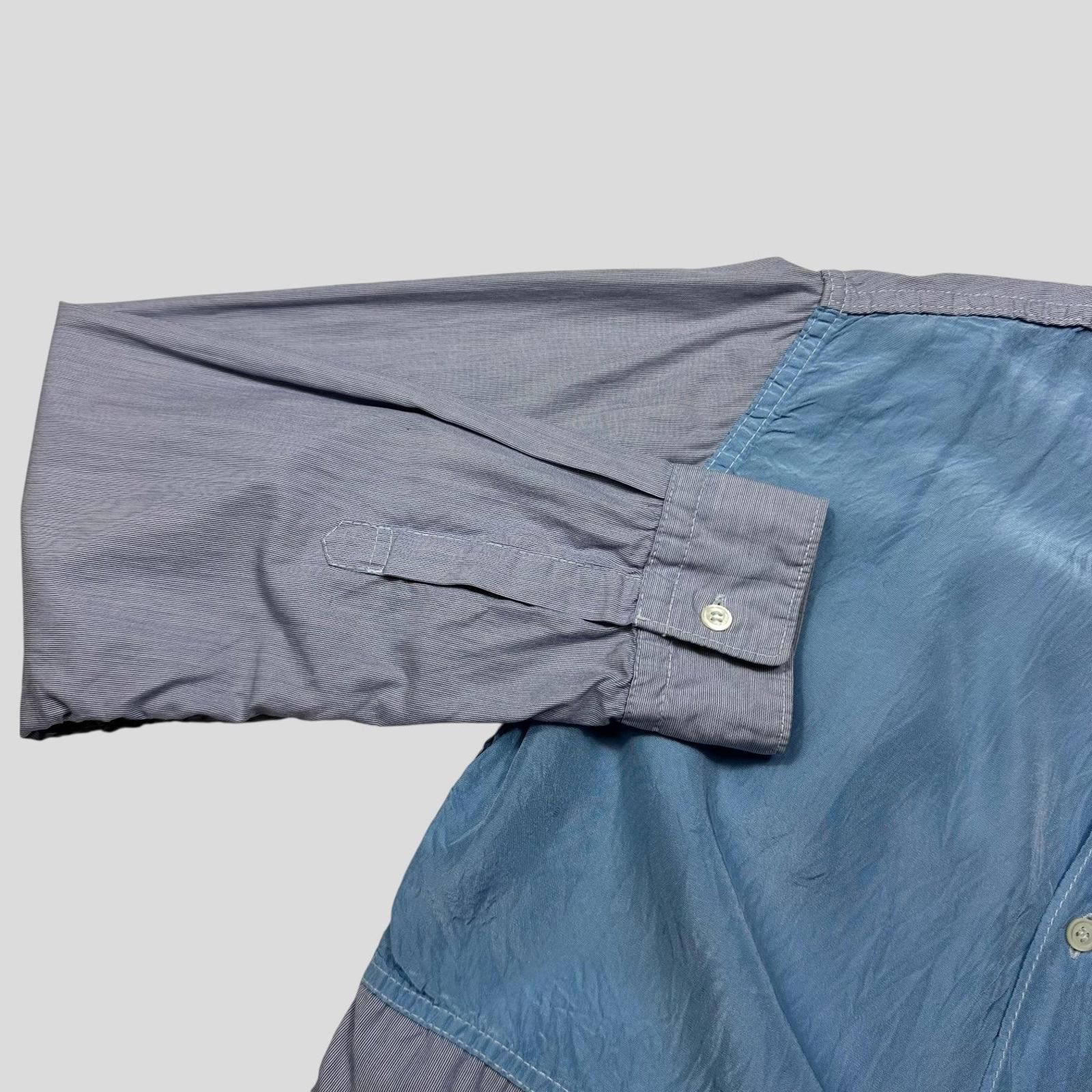 Other Comme Des Garçons Homme 2008 Iridescent Stripe Shirt - S/M Size US S / EU 44-46 / 1 - 5 Thumbnail