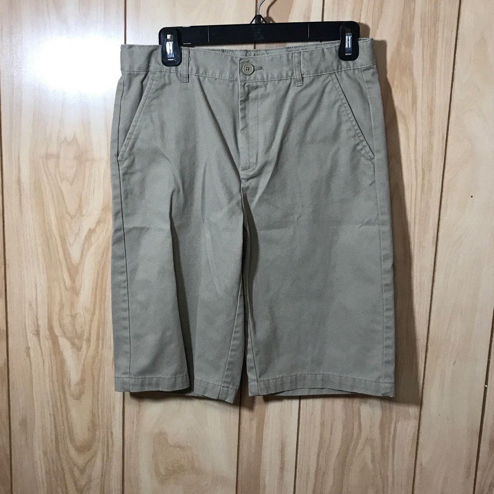 Other Austin Khaki School Uniform Adjustable Waist Shorts Boys 18 Size 40" / US 18 - 1 Thumbnail