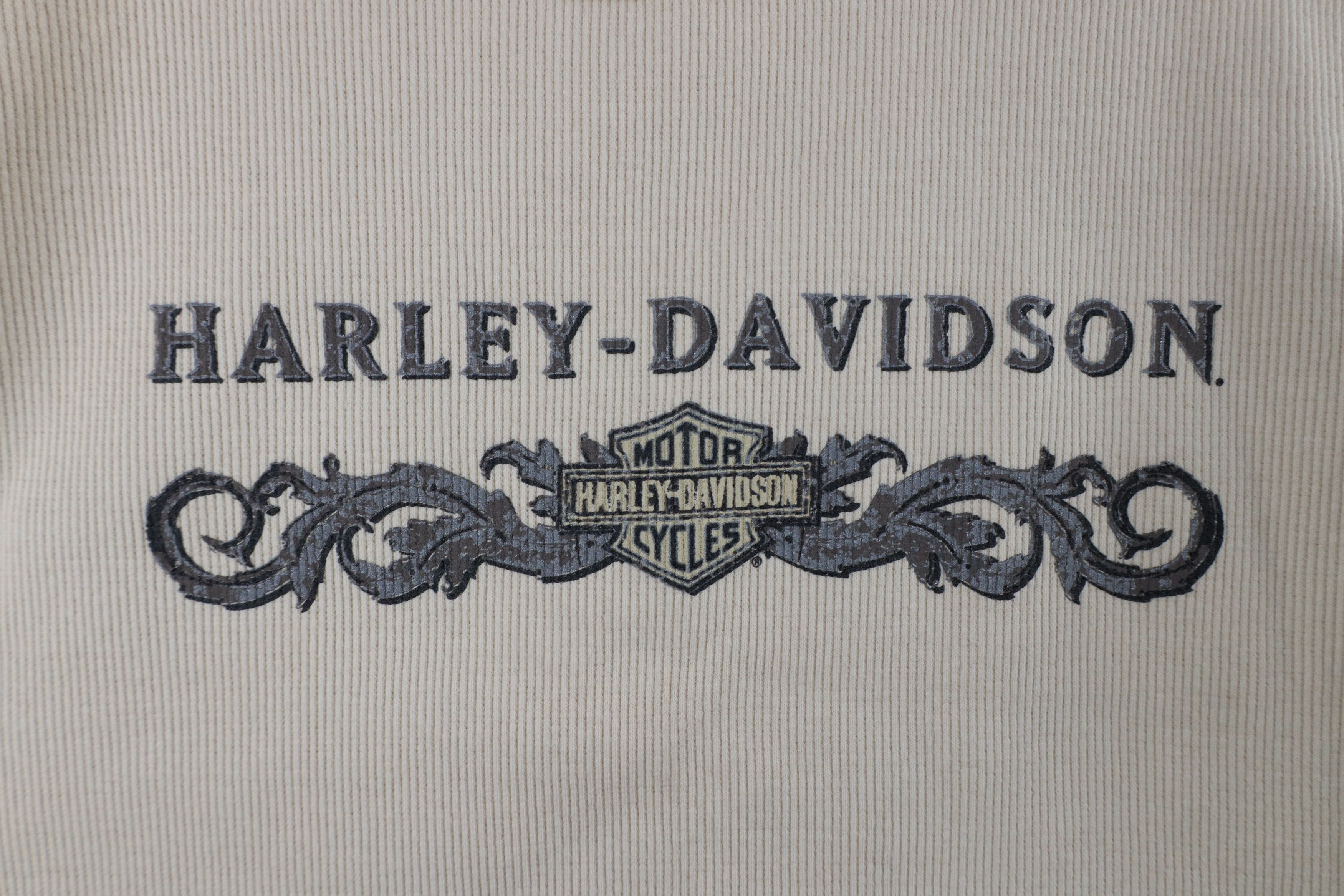 Harley Davidson × Vintage Vintage 90s Harley Davidson Tribal Long Sleeve T-Shirt USA Size M / US 6-8 / IT 42-44 - 4 Thumbnail