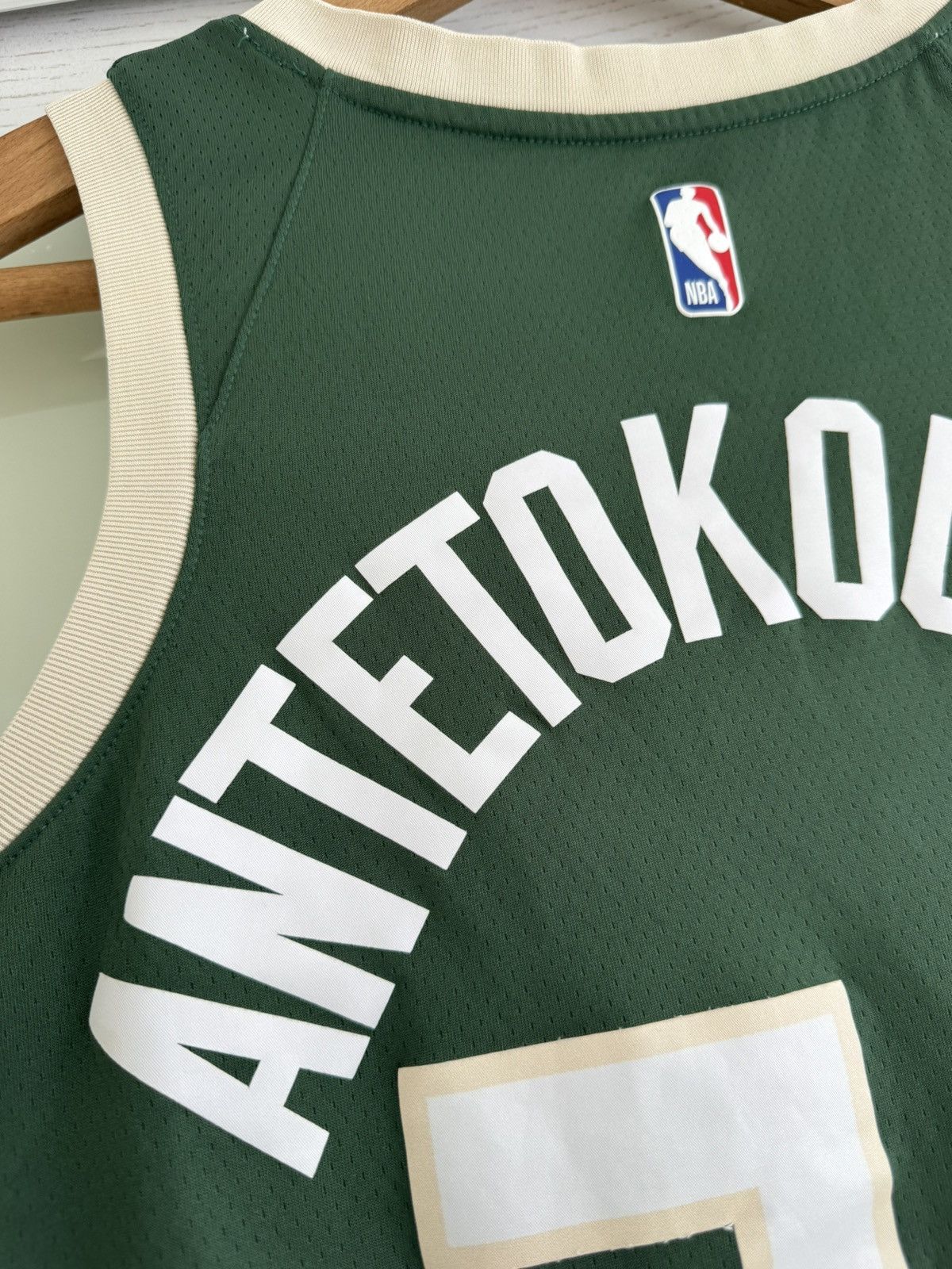 Nike Antetokounmpo #34 Milwaukee NBA Jersey Basketball Shirt Kit Size US M / EU 48-50 / 2 - 9 Thumbnail