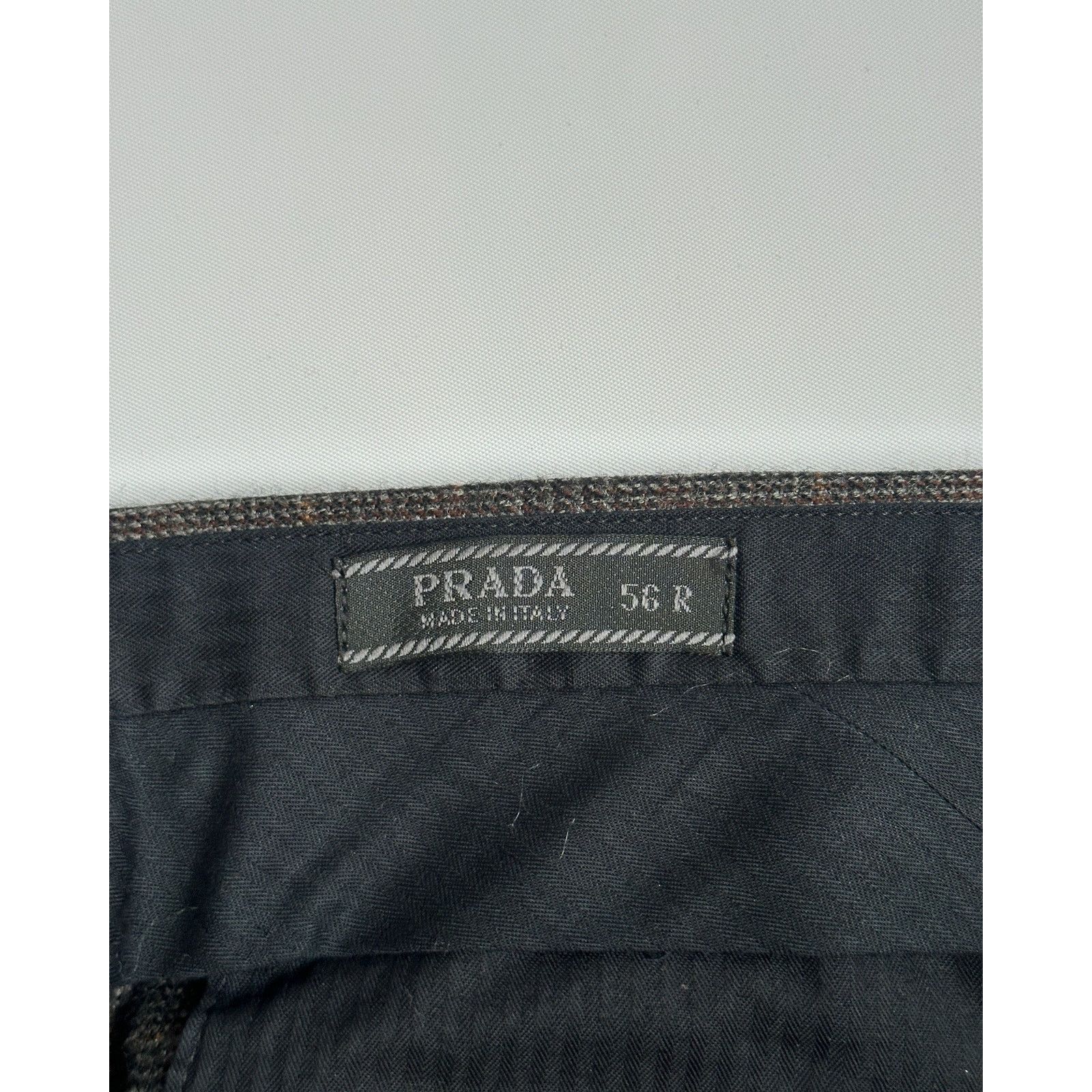 Prada Prada Wool Check Trousers Size US 36 / EU 52 - 3 Thumbnail