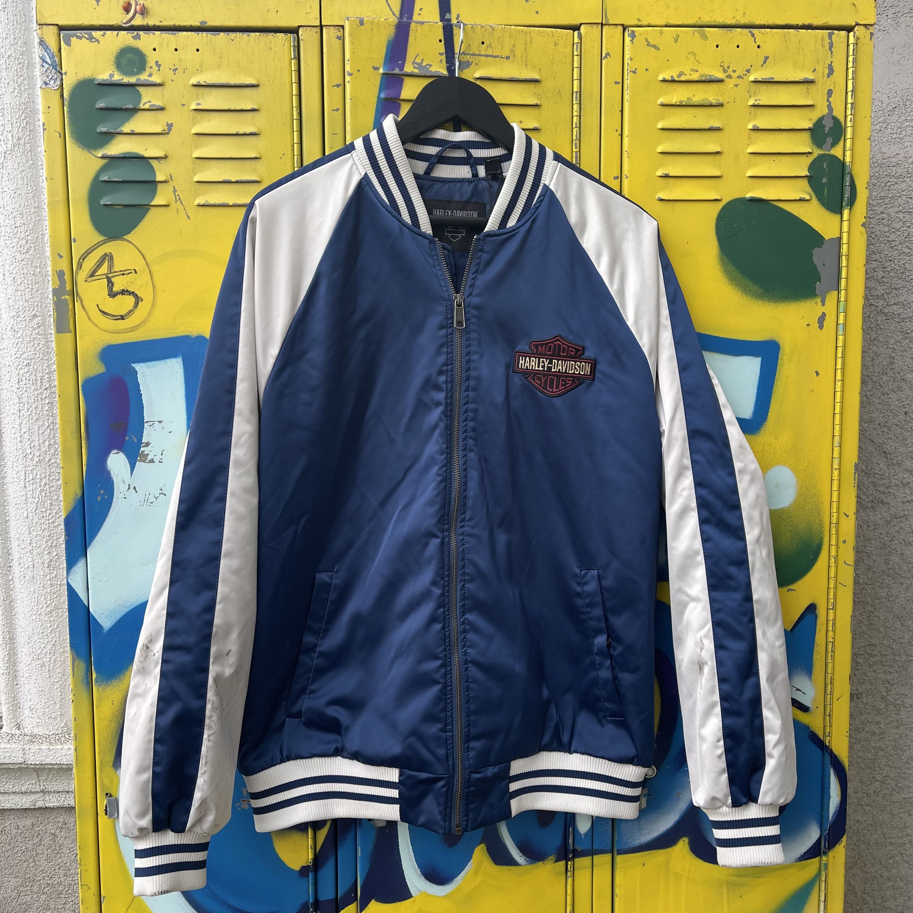Harley Davidson Harley Davidson MC Club Milwaukee WI Bomber Jacket Size US M / EU 48-50 / 2 - 2 Thumbnail