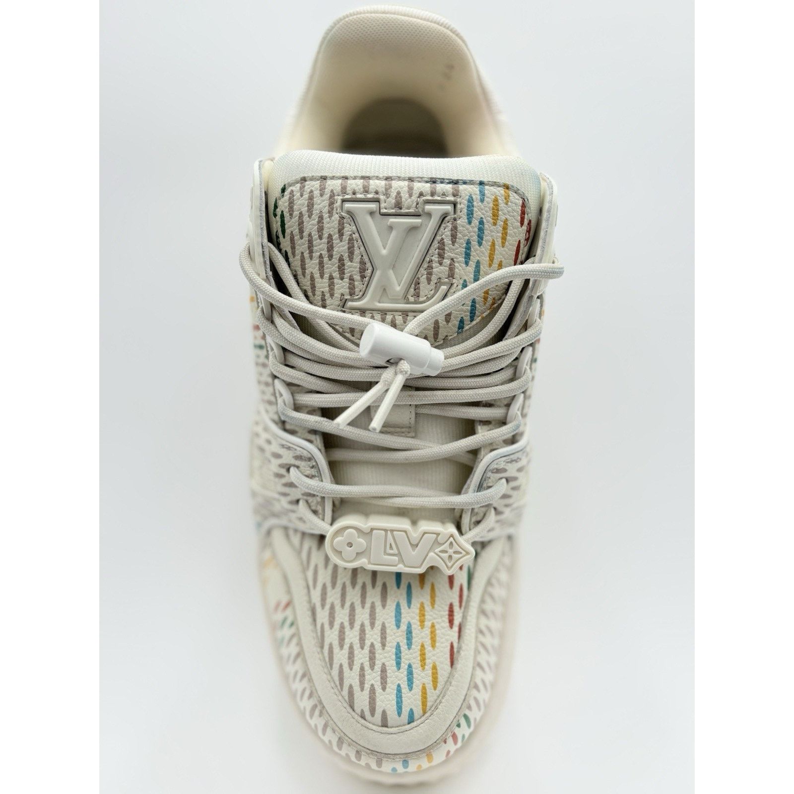 Louis Vuitton Louis Vuitton Maxi Trainer ' Beige Multicolor ' | CLEAN! Size US 9 / EU 42 - 5 Thumbnail