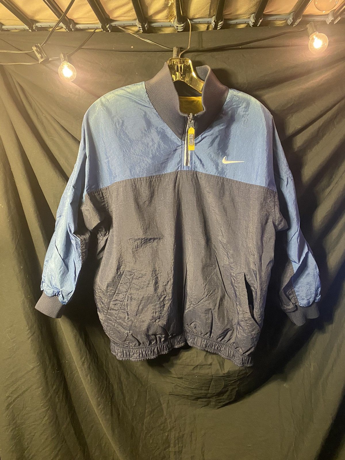 Nike Vintage 90s Youth Nike Quarter Zip Windbreaker Grailed
