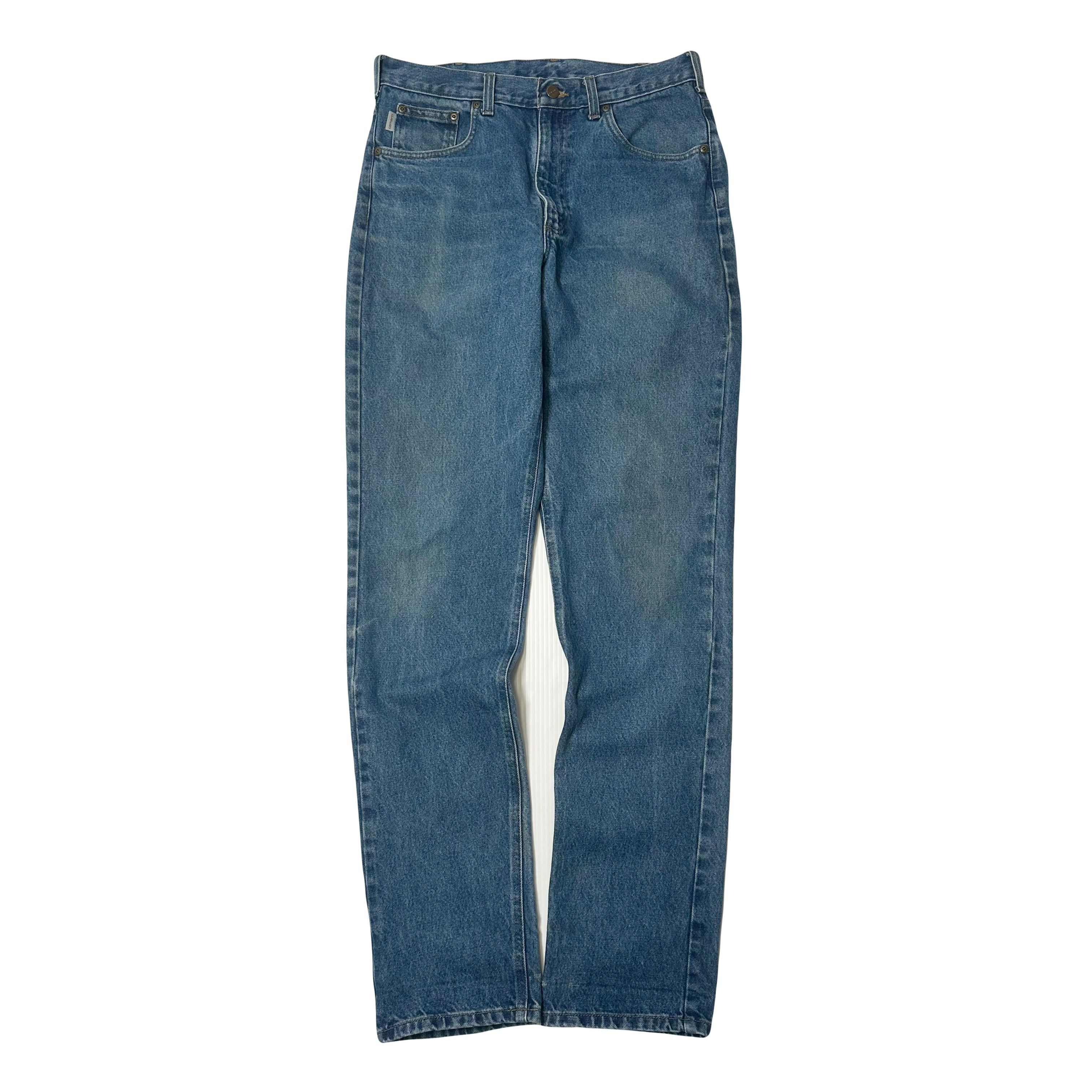 Carhartt Vintage Carhartt Medium Wash Carpenter Denim 33 Size US 33 - 1 Thumbnail