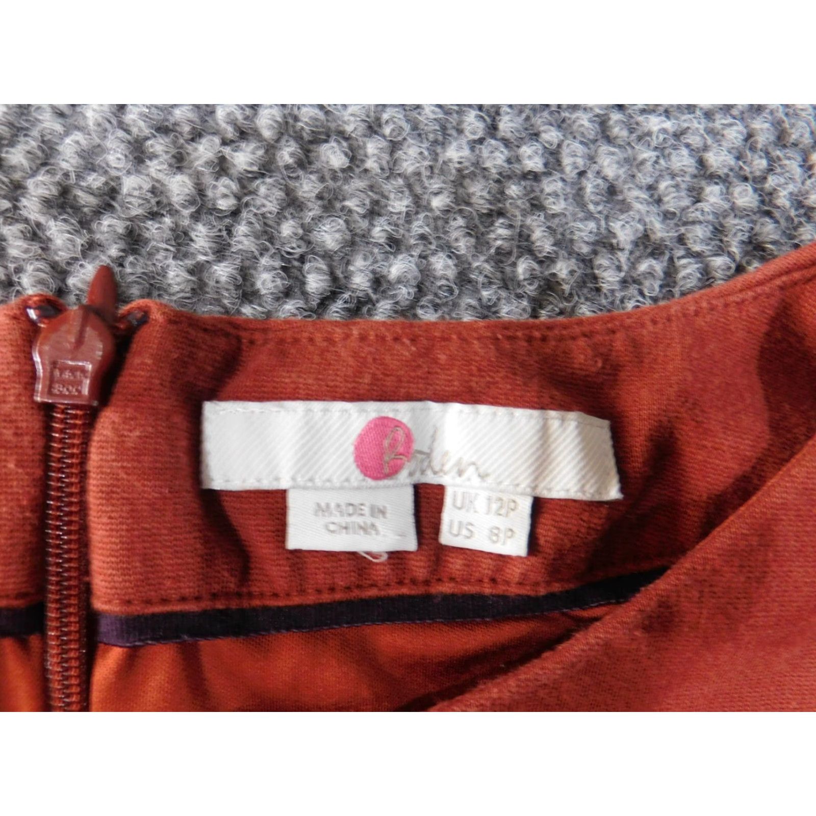 Boden Boden Blouse Women 8P Orange Round Neck Knit Cotton Pullover Petite Regular Size M / US 6-8 / IT 42-44 - 4 Thumbnail