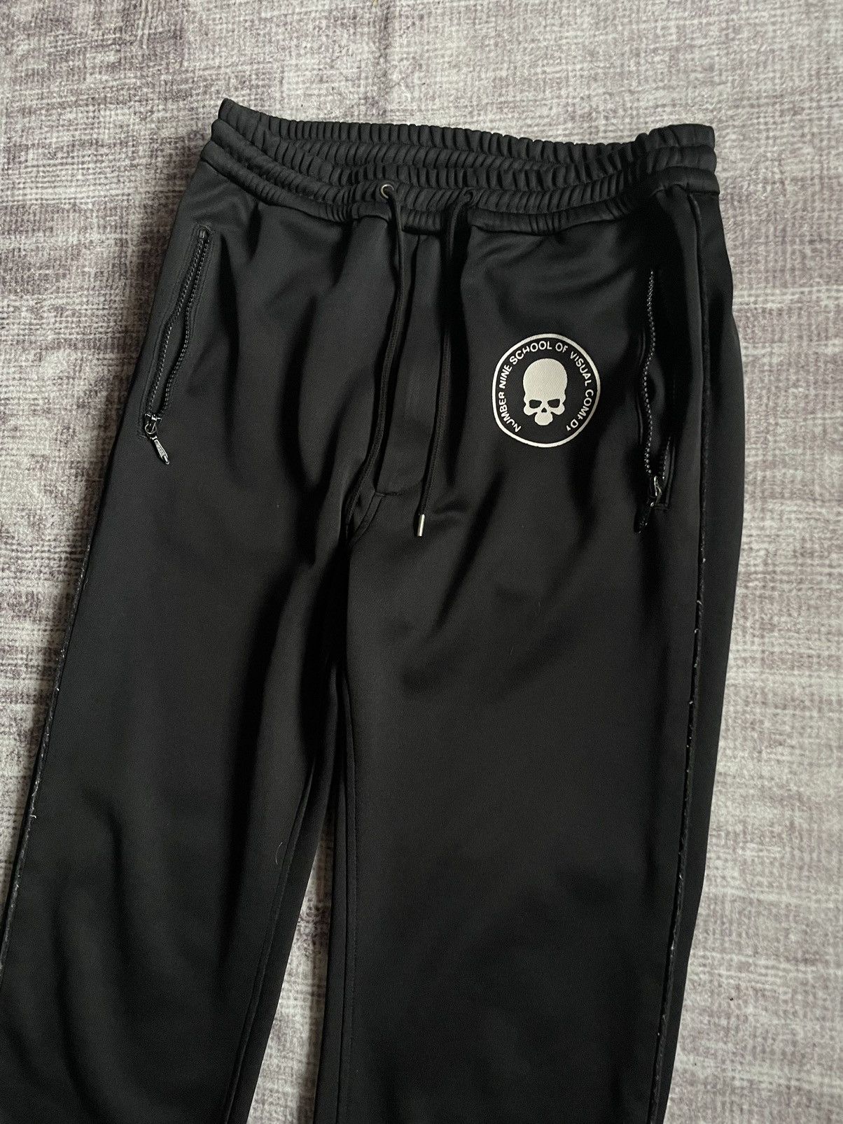 Number (N)ine Number (N)ine Skull School Visual Comedy Sweatpants Size US 32 / EU 48 - 3 Thumbnail