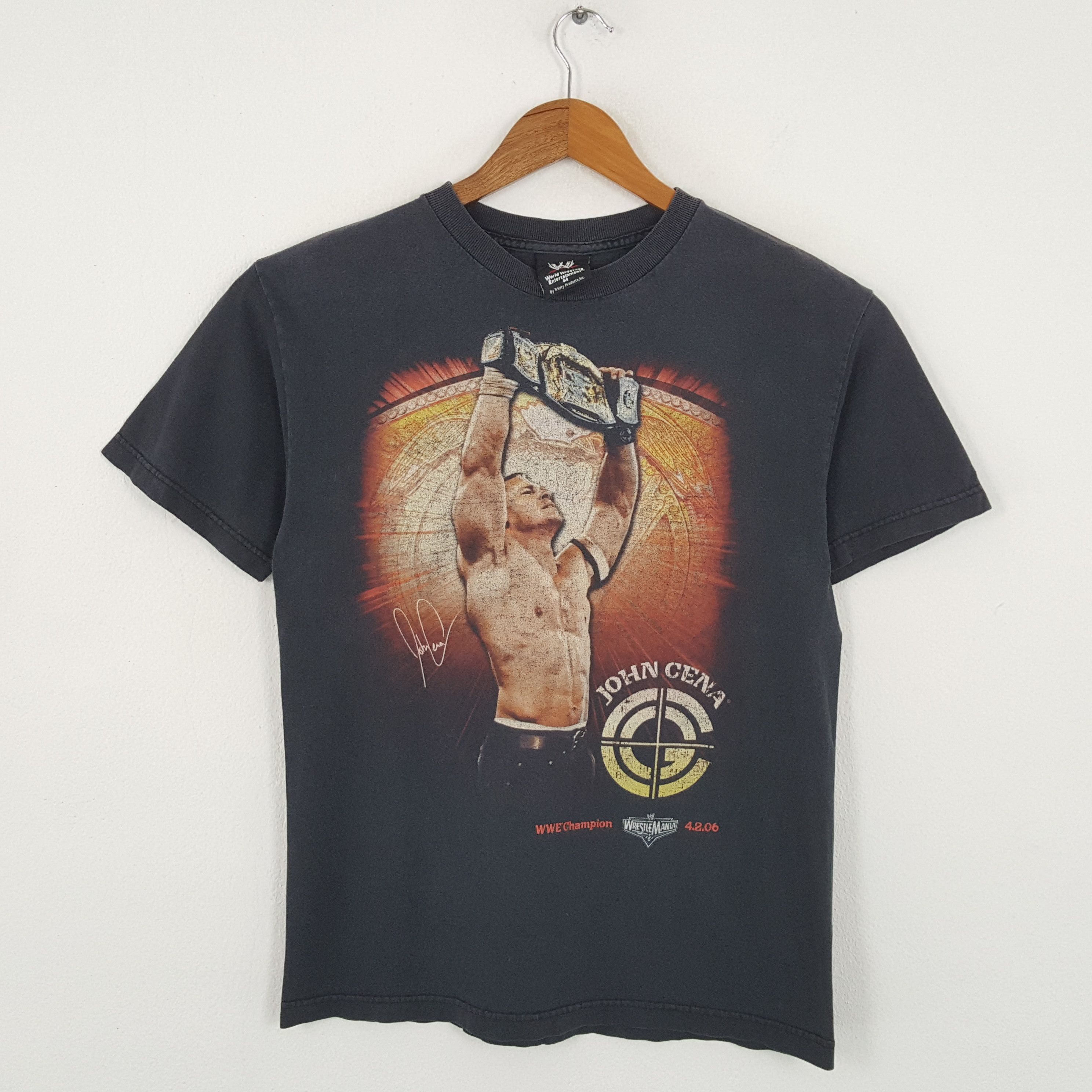 Vintage × WWE Vintage WWE JOHN CENA American Wrestling T-Shirts Size US M / EU 48-50 / 2 - 1 Thumbnail