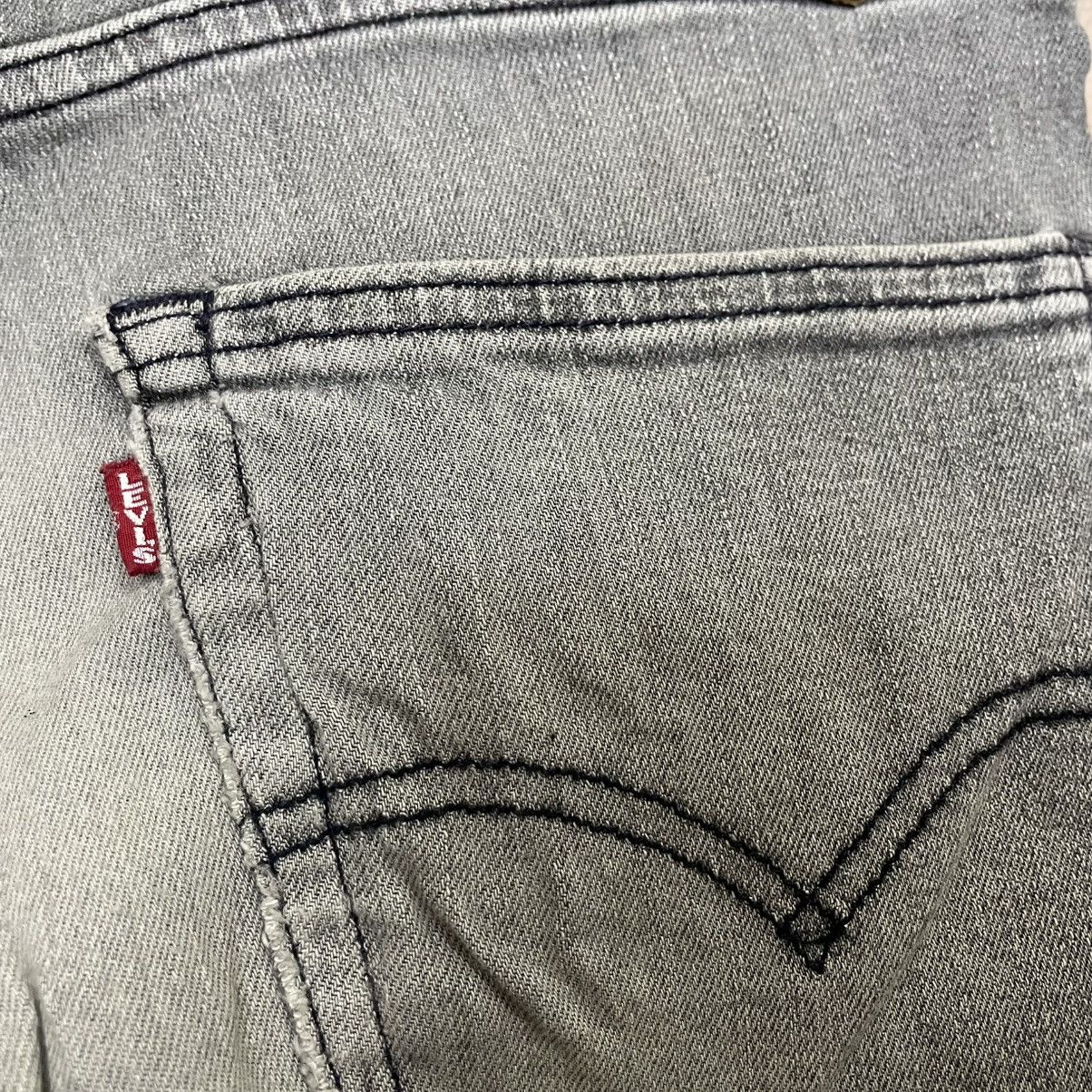 Levi's Vintage Clothing 🔥Vintage Levis 505 Big E Repro Stoned Washed Distress Jeans Size US 30 / EU 46 - 13 Thumbnail