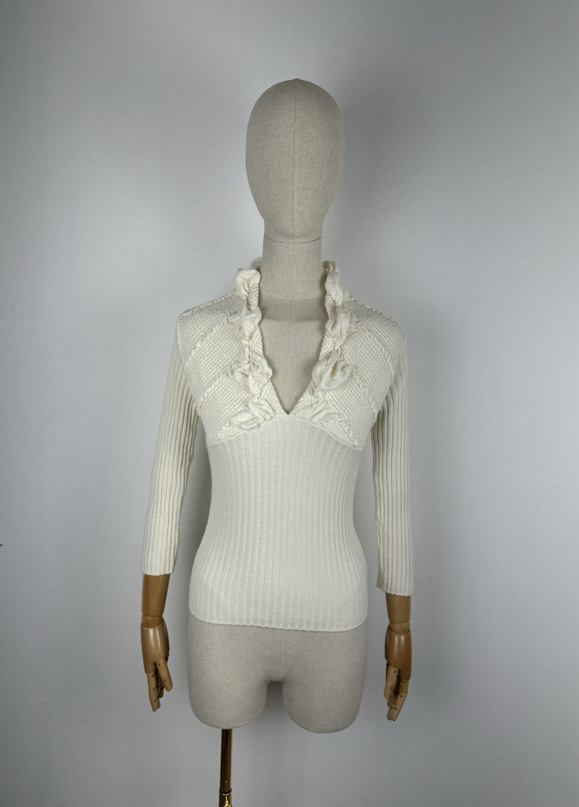 Other Women’s OUI MOMENTS V-Neck Sweater size 38 Size XS / US 0-2 / IT 36-38 - 2 Thumbnail