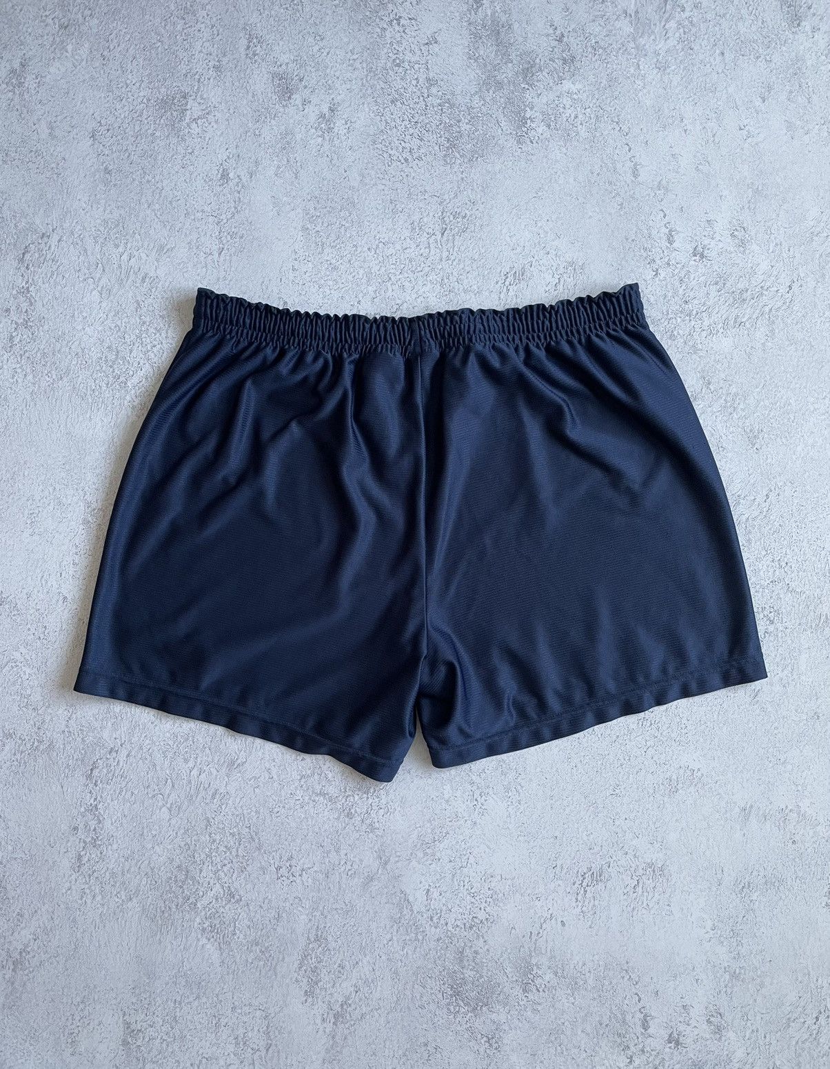 Nike Nike Shorts Mini Swoosh Y2K Blue Vintage Size L Size US 35 - 3 Thumbnail