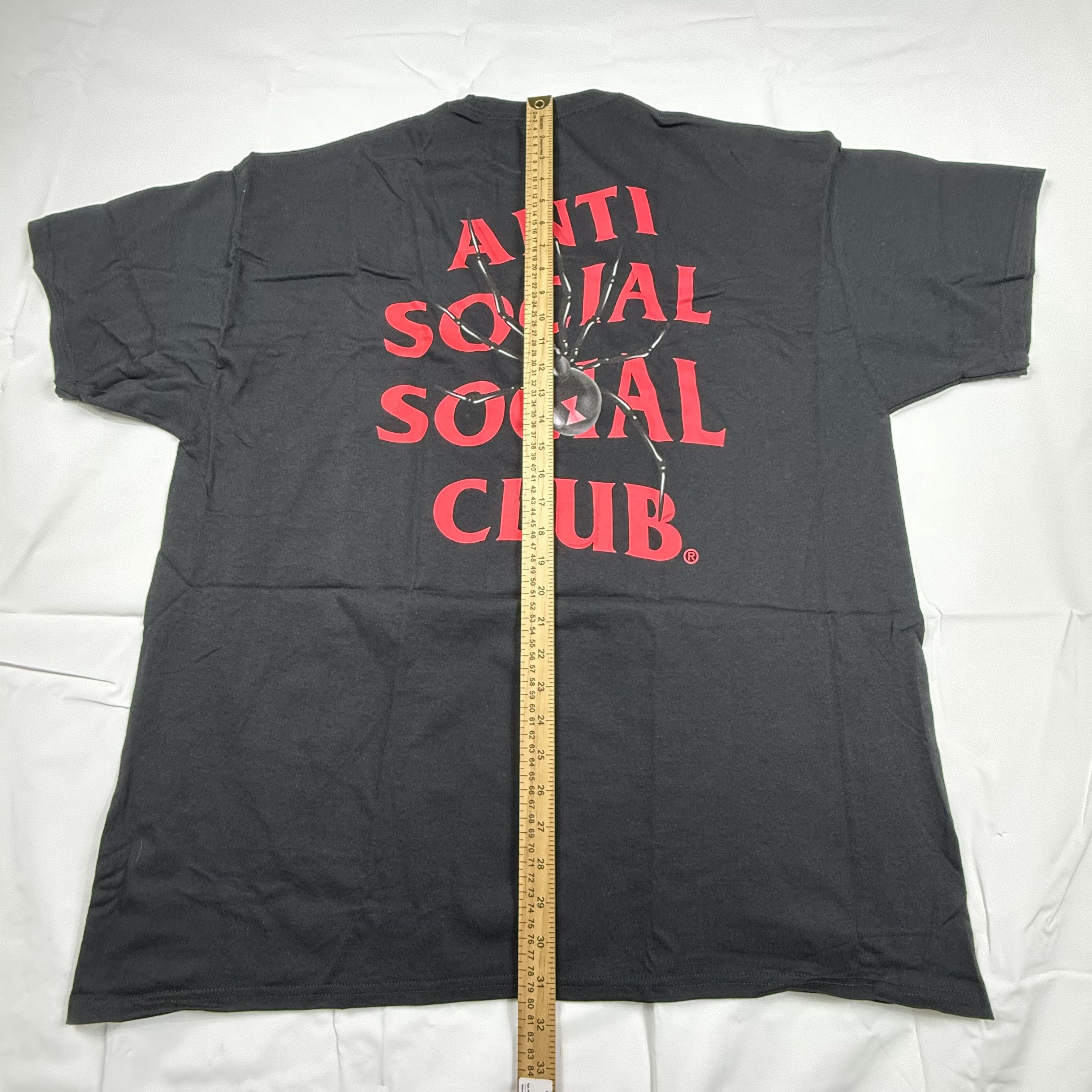 Anti Social Social Club Anti Social Social Club Bitter Tee Spider Logo Graphic T Size US XXL / EU 58 / 5 - 6 Thumbnail