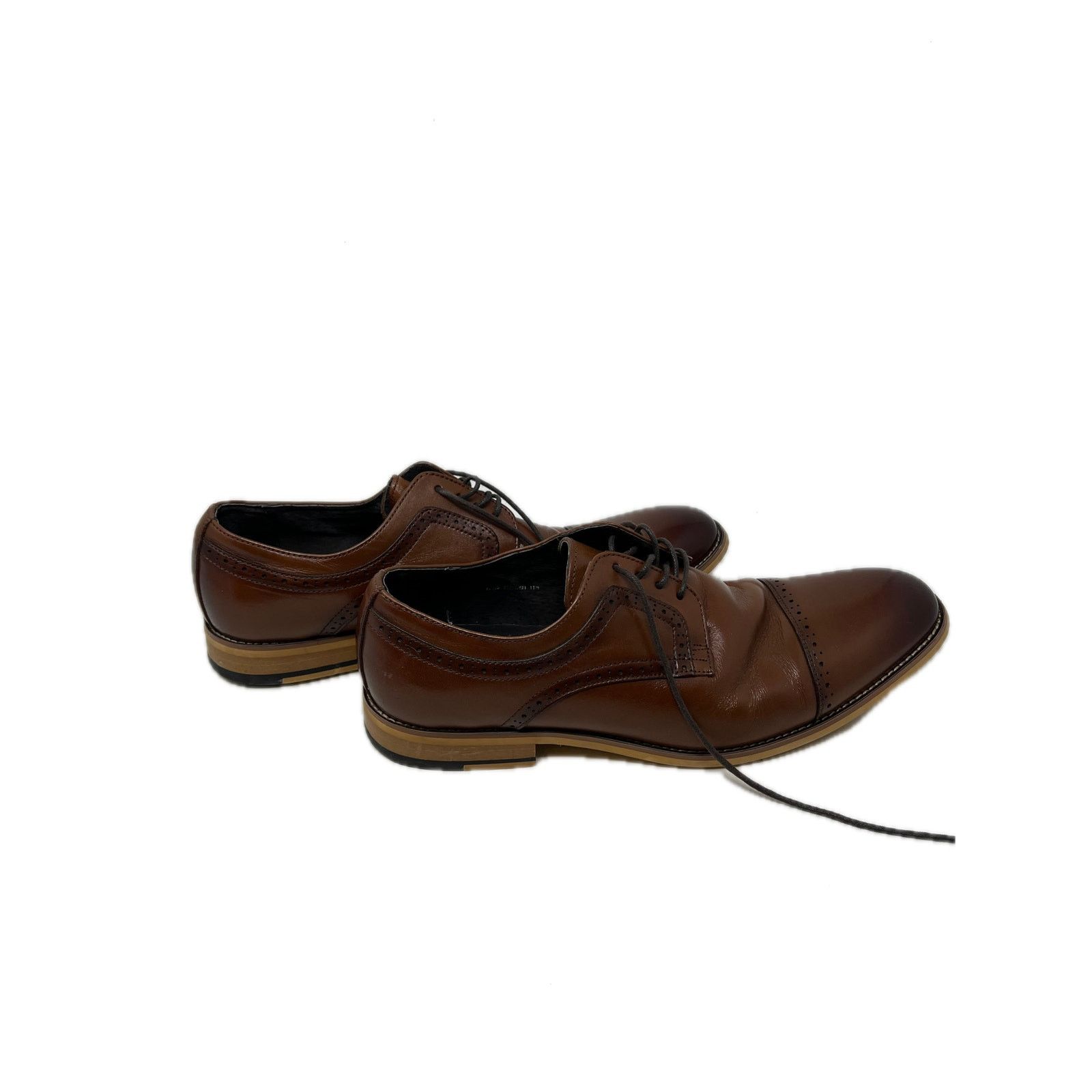 Stacy Adams Stacy Adams Brown Leather Oxfords 11M Size US 11 / EU 44 - 3 Thumbnail