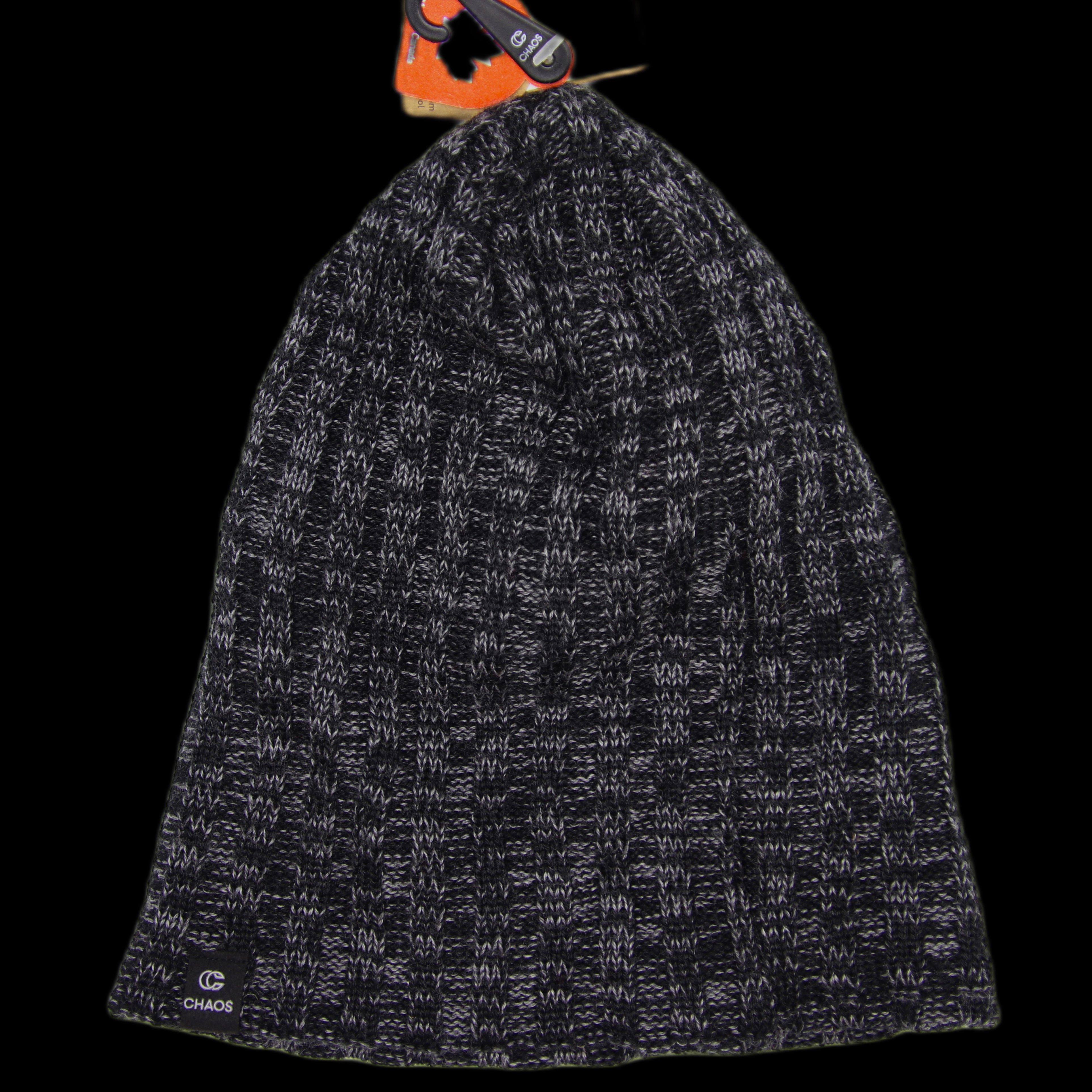 Other Chaos Twisted 50% Merino Beanie Charcoal Size ONE SIZE - 1 Thumbnail
