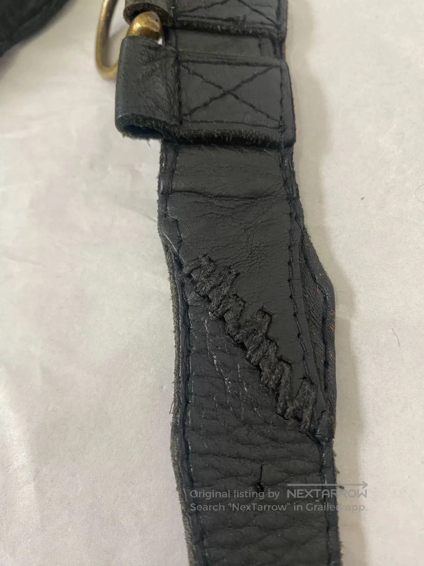 KMRii Kmrii Leather Belt. Size ONE SIZE - 4 Thumbnail