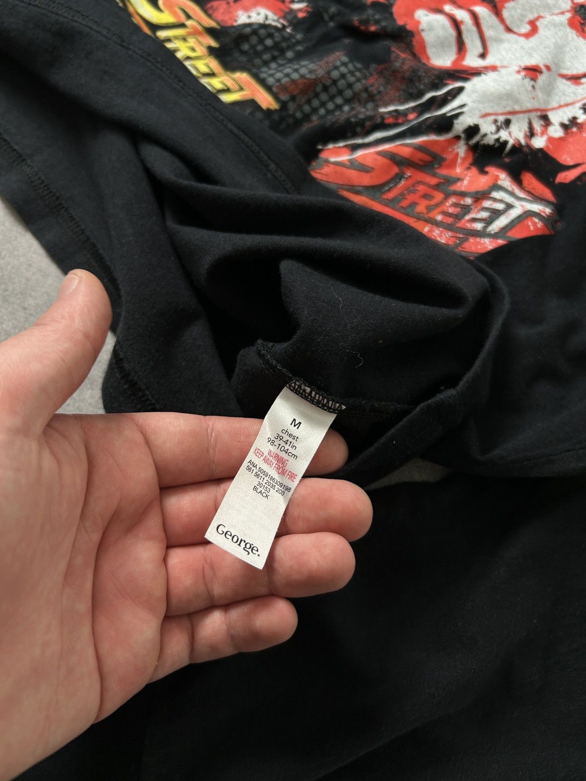 Street Fighter Street Fighter big logo long-sleeved mens Size US M / EU 48-50 / 2 - 4 Thumbnail