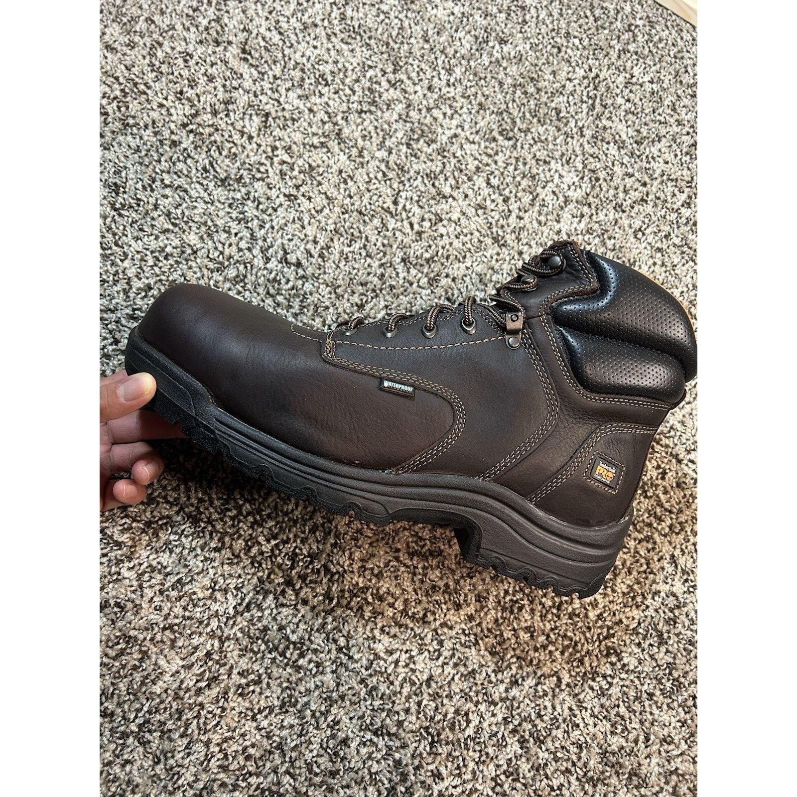 Timberland Timberland Pro Titan 6" Safety Toe Mens 14 Wide leather Boot Size US 14 / EU 47 - 3 Thumbnail