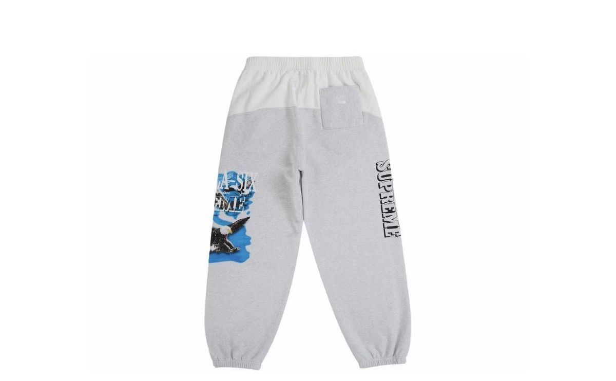 Maison Margiela × Supreme Supreme x MM6 Maison Margiela Eagle Sweatpants Size US 30 / EU 46 - 2 Thumbnail
