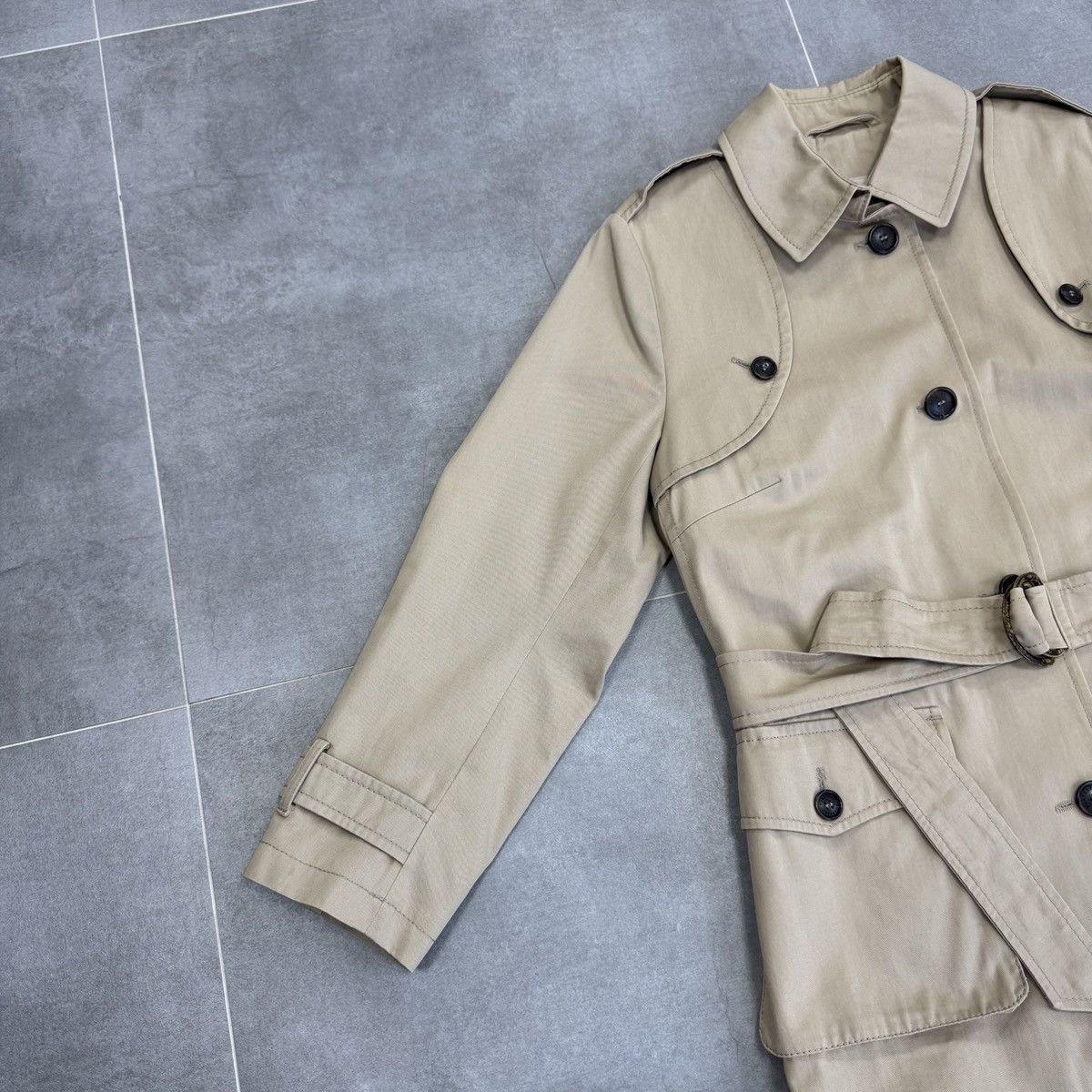 Burberry Burberry London Women Nova Check Trench Coat Jacket Size 40 Size S / US 4 / IT 40 - 3 Thumbnail