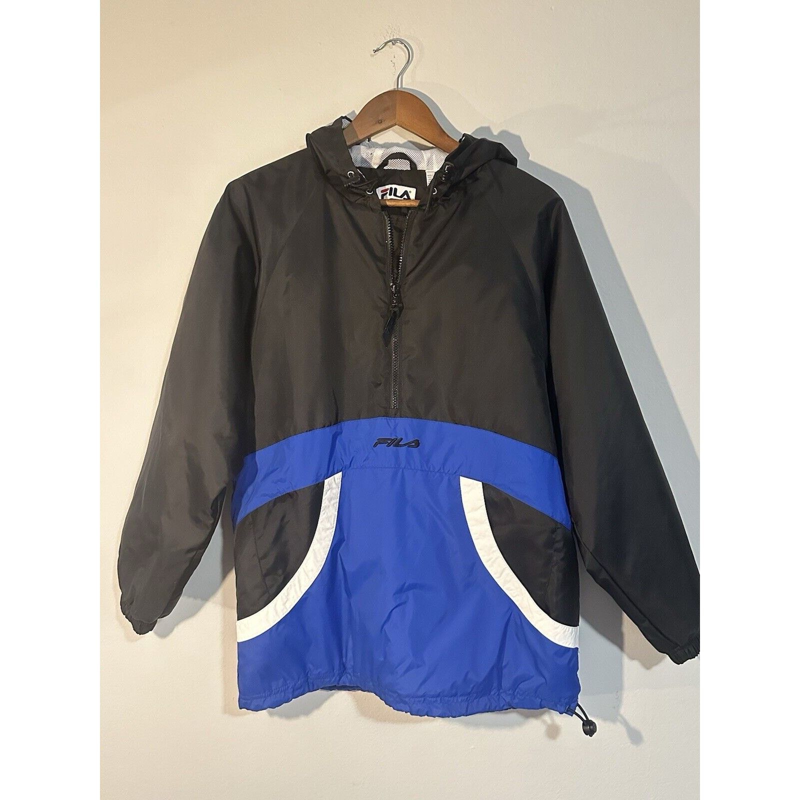 Fila Vintage 90s FILA Quarter-Zip Embroidered Puffer Jacket Size US S / EU 44-46 / 1 - 1 Thumbnail