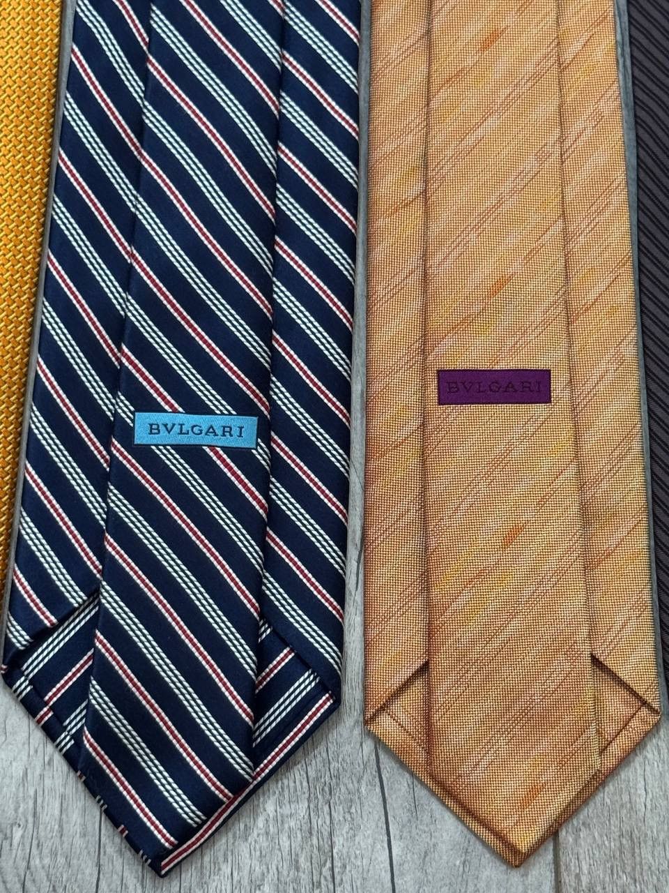 Bvlgari BUNDLE x8 BVLGARI SILK TIES Size ONE SIZE - 14 Thumbnail