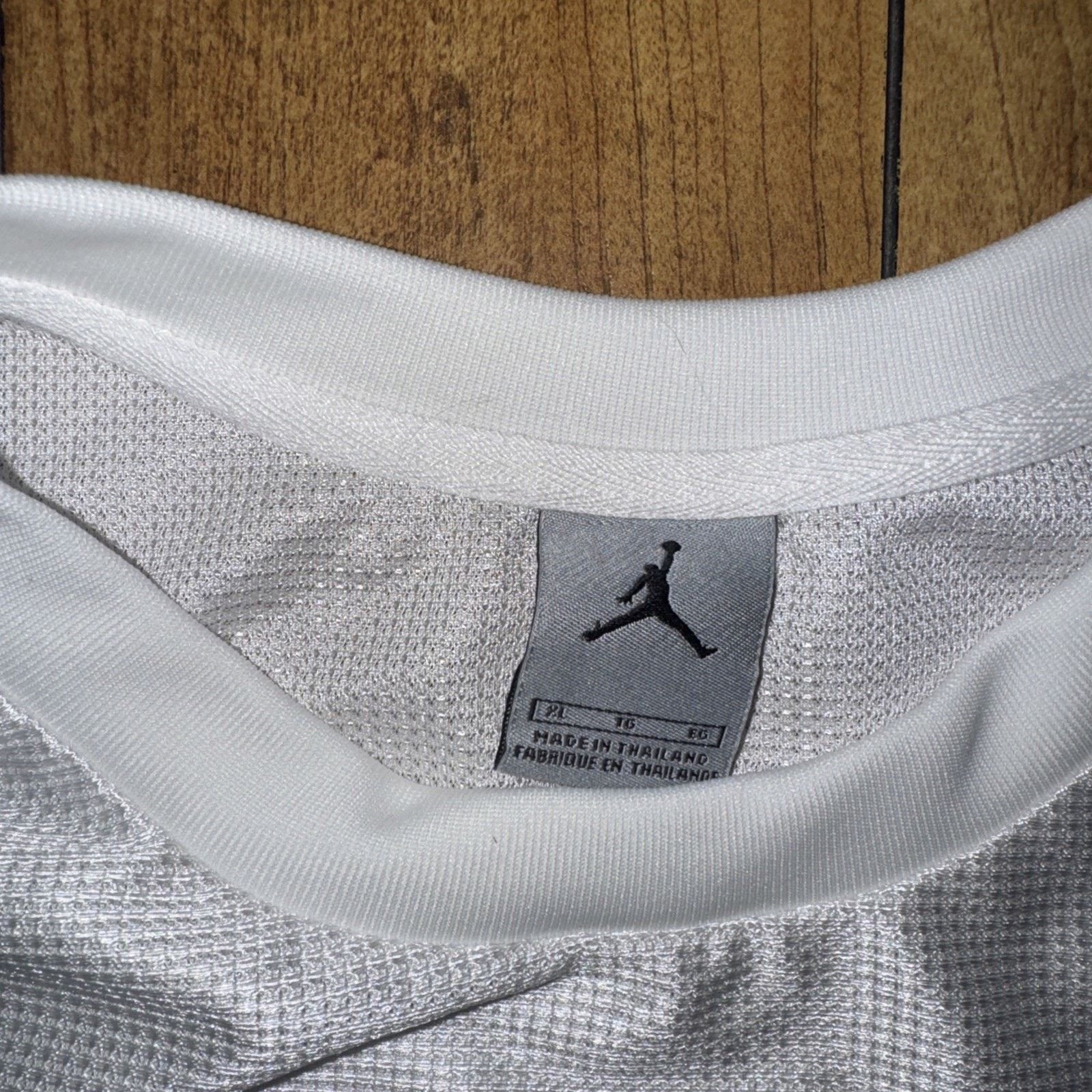 Jordan Brand Jordan Carolina Blue Jersey XL 25x32 Size US XL / EU 56 / 4 - 3 Thumbnail