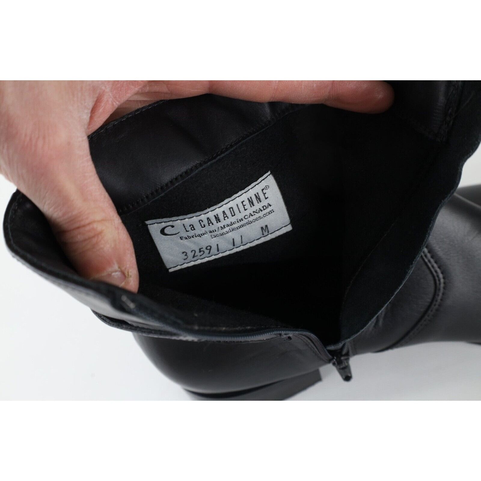 Vintage New La Canadienne Waterproof Leather Side Zip Chelsea Boots Size US 11 / IT 41 - 8 Thumbnail