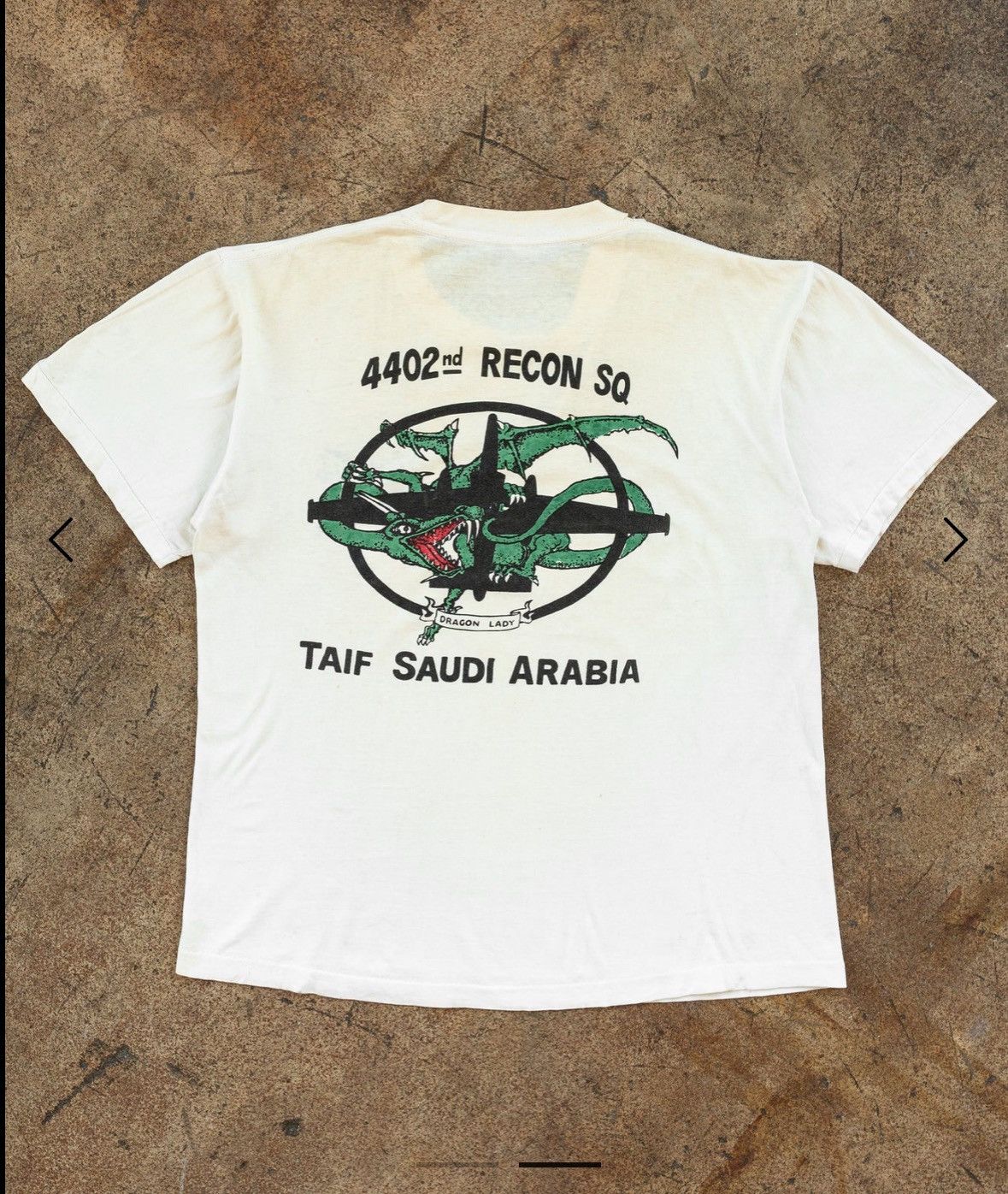 Unsound Rags × Vintage Vintage SINGLE STITCHED "DRAGON LADY" TEE - 1980S Size US L / EU 52-54 / 3 - 2 Thumbnail