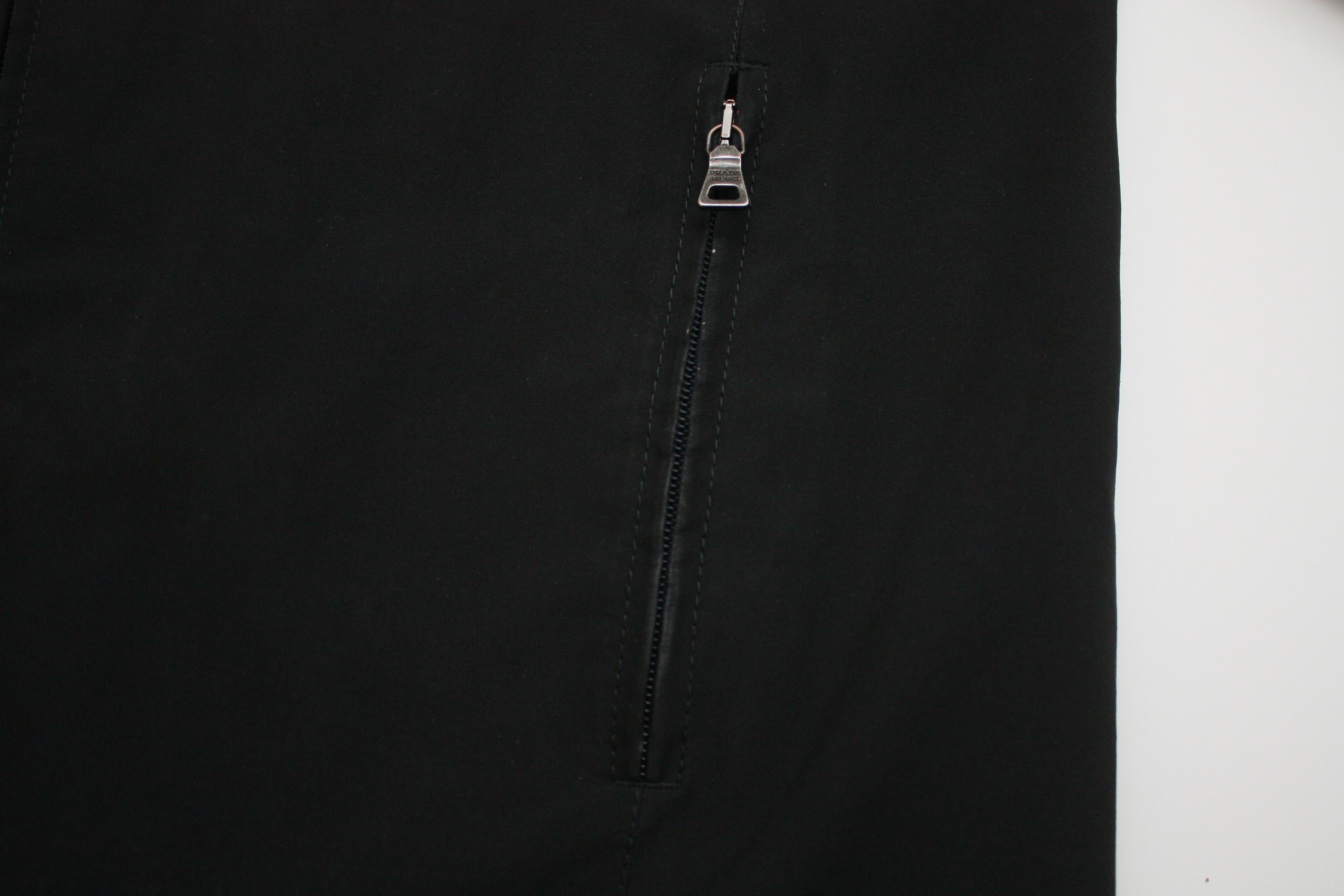 Prada Prada Vintage Black Gore-Tex Jacket SGV153 23E Size US M / EU 48-50 / 2 - 4 Thumbnail