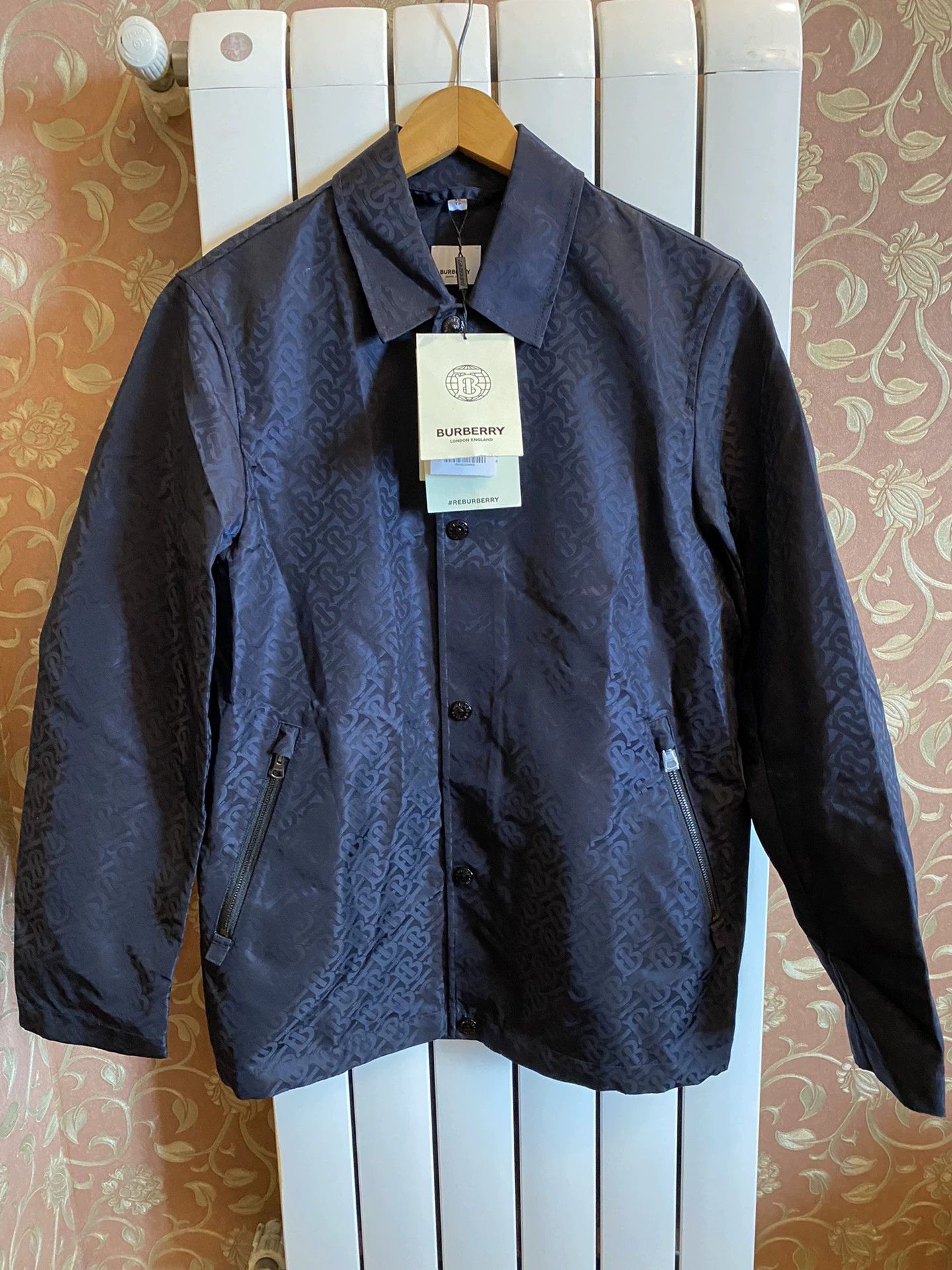 Burberry Burberry TB Logo Blue Jacket Size US XS / EU 42 / 0 - 1 Thumbnail