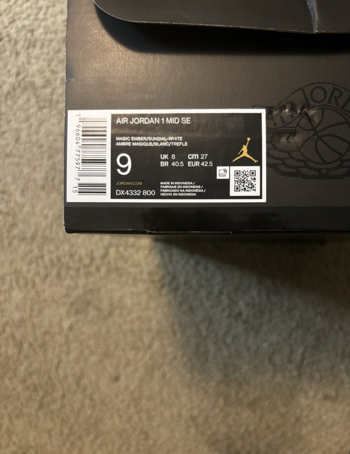 Nike Air Jordan 1 Size US 9 / EU 42 - 6 Thumbnail