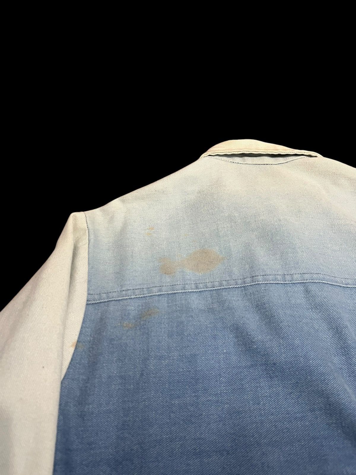 Vintage A Vintage Big Yank Two Tones Colour Snap Button Denim 70s Size US M / EU 48-50 / 2 - 8 Thumbnail