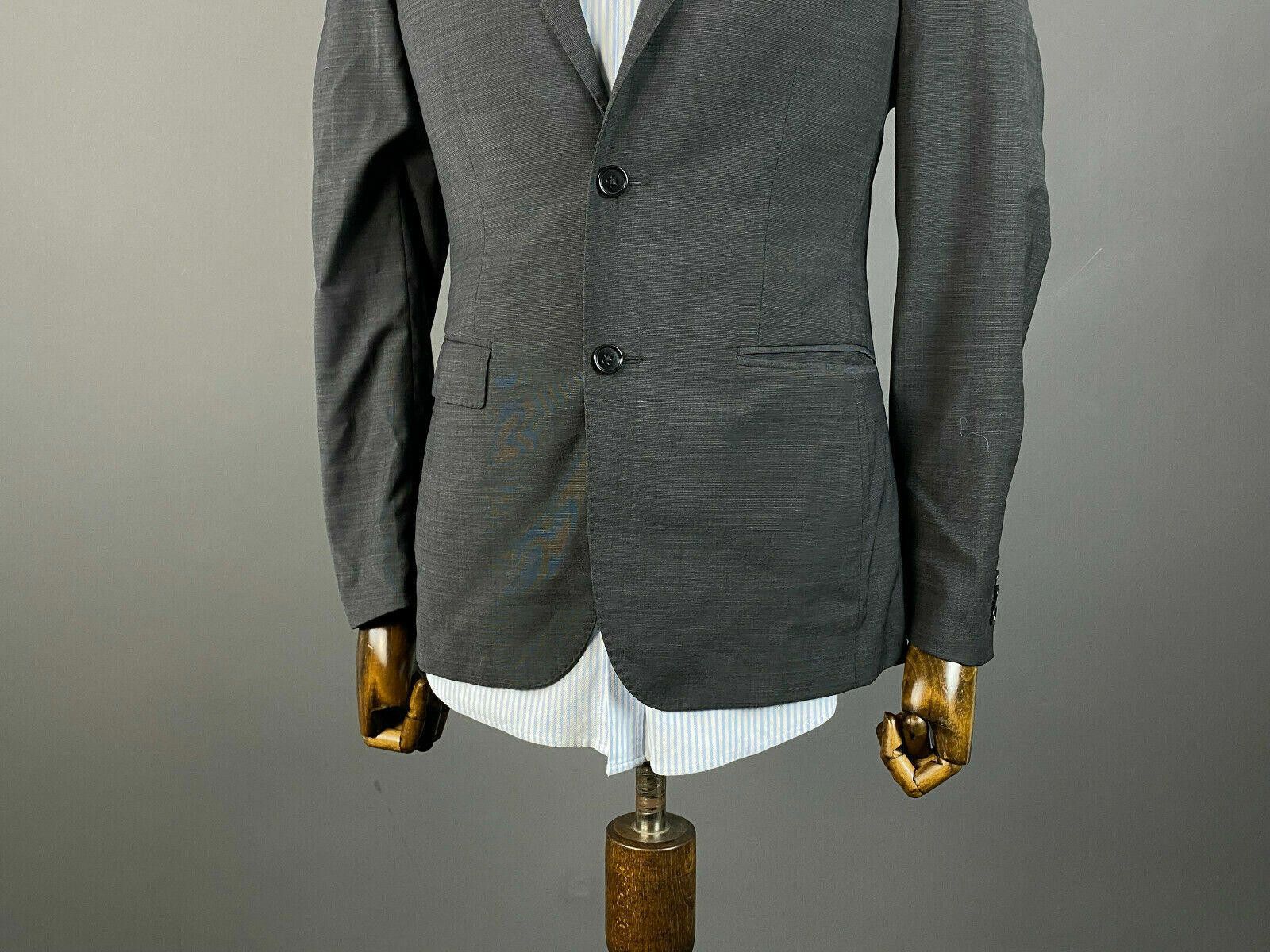 Moschino Men Moschino Grey Wool 2 Piece Suit + Patns Size 48 R Size 40R - 4 Thumbnail