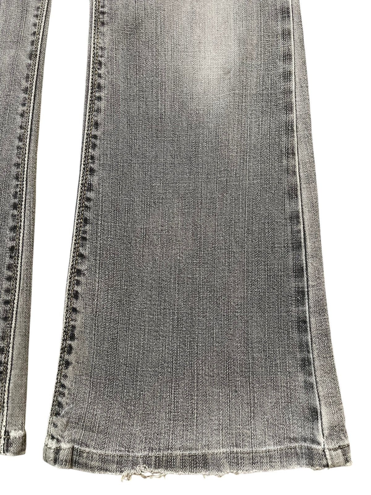 If Six Was Nine Vintage Japanese Brand Faded Wash Style Flare Jeans Size US 28 / EU 44 - 8 Thumbnail
