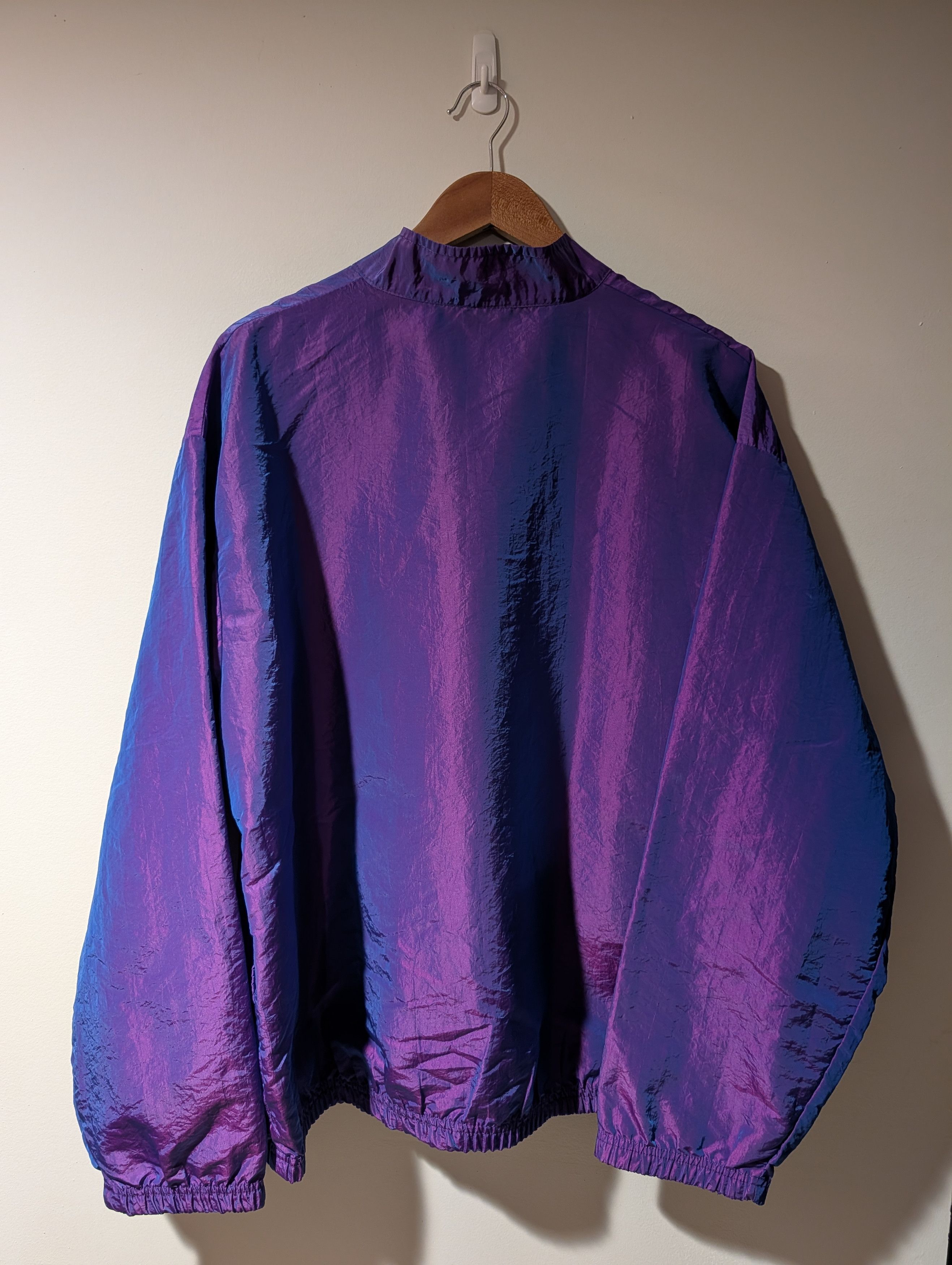 Sun Surf Vintage 90s Surf Style Purple One Size Windbreaker Jacket Size US XXL / EU 58 / 5 - 8 Thumbnail