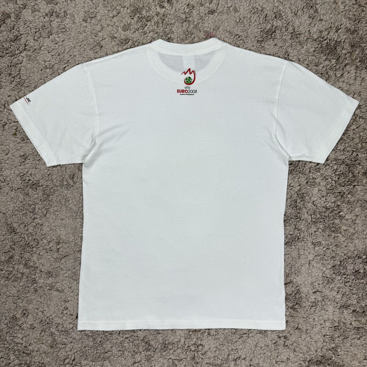 Vintage Vintage Uefa Euro 2008 Promo T-shirt Size US L / EU 52-54 / 3 - 2 Thumbnail