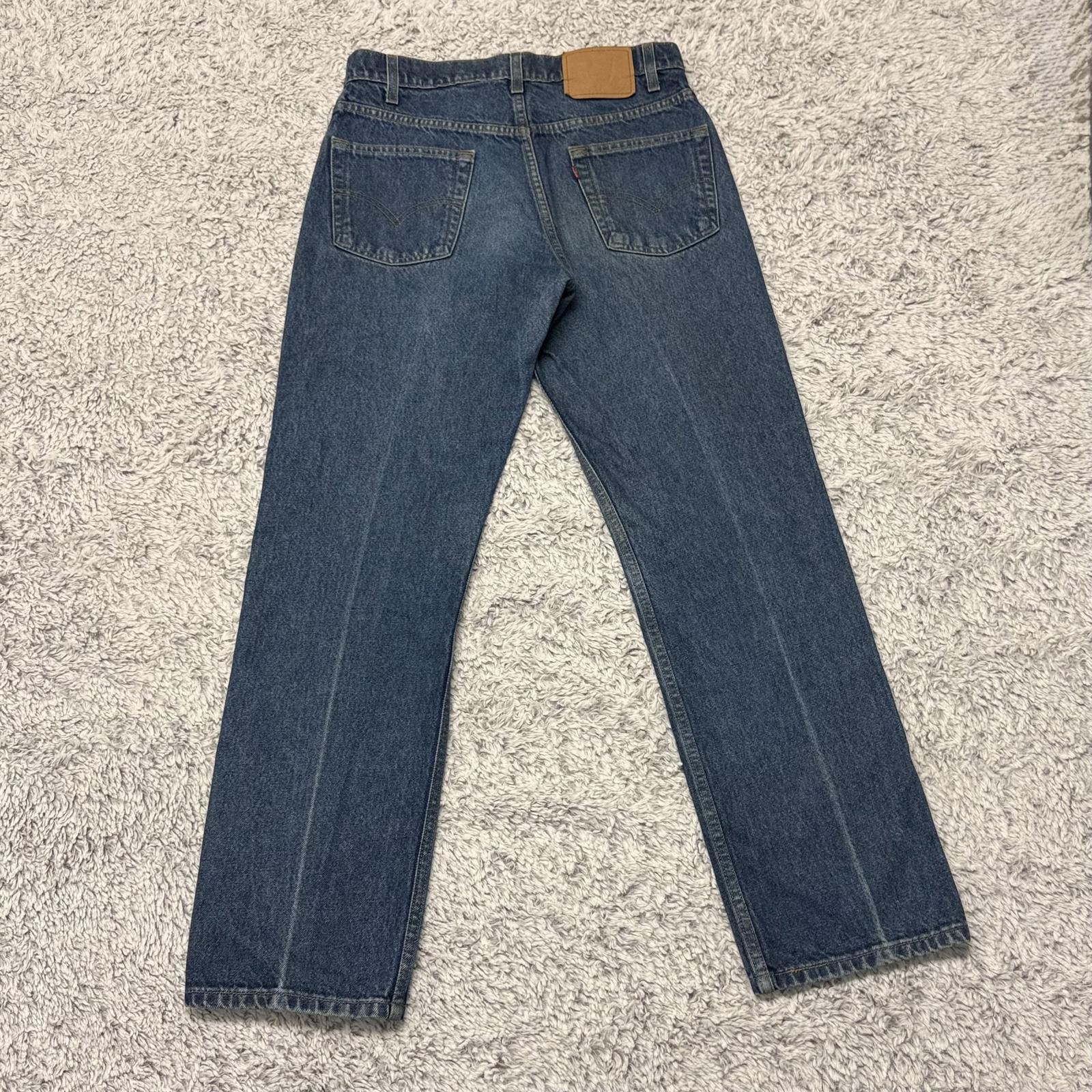 Other Levi’s Regular Fit Straight Leg Blue Denim Jeans Size US 30 / EU 46 - 2 Thumbnail