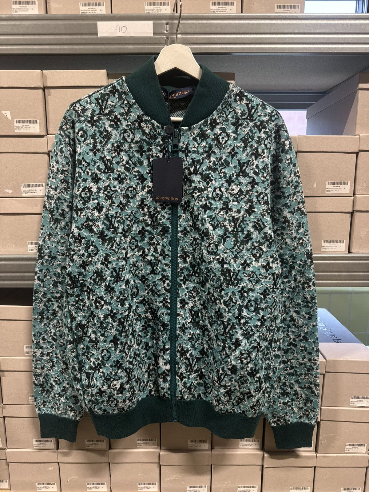 Louis Vuitton Louis Vuitton Monogram Zip Jacket NEW 2900$ Size US L / EU 52-54 / 3 - 1 Thumbnail