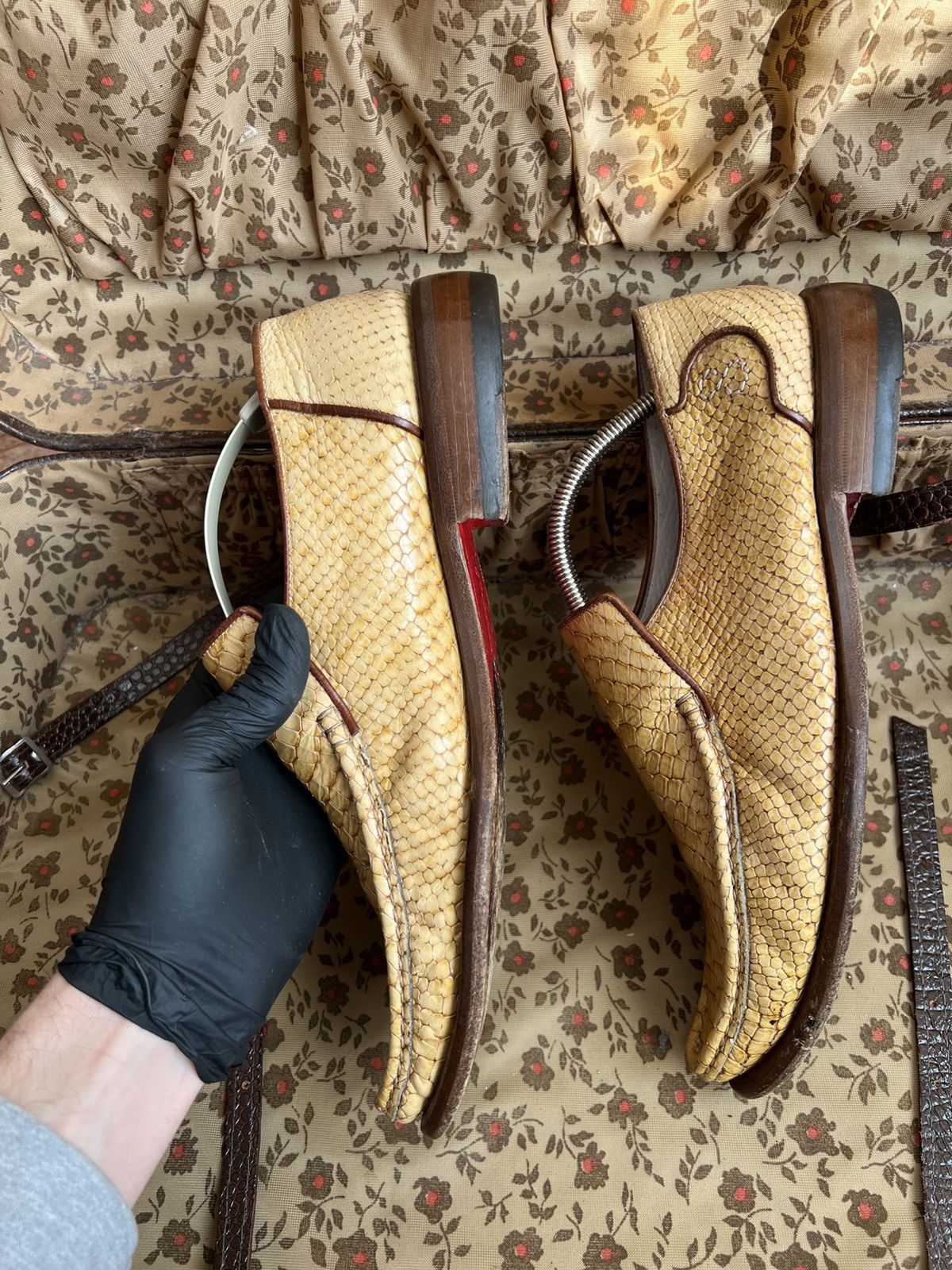 Oliver Sweeney Vintage Oliver Sweeney Y2K Punk Opium Python snake shoes Size US 10 / EU 43 - 14 Thumbnail