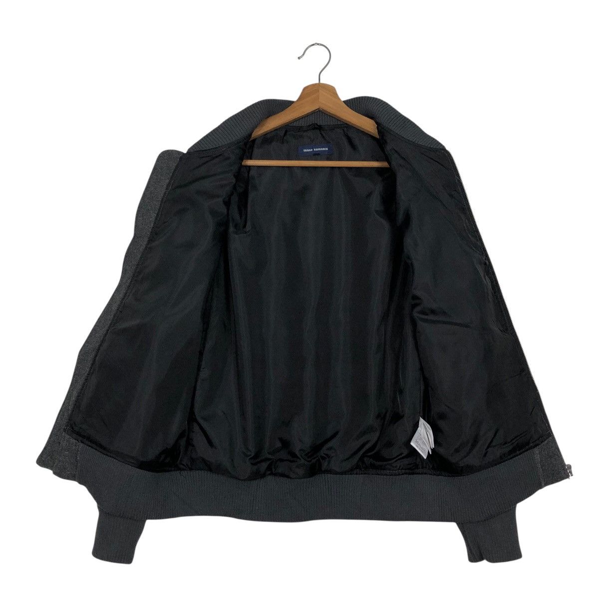 Japanese Brand 📌Vintage Wool Bomber Jacket Urban Research Issey Miyake Size US M / EU 48-50 / 2 - 14 Thumbnail