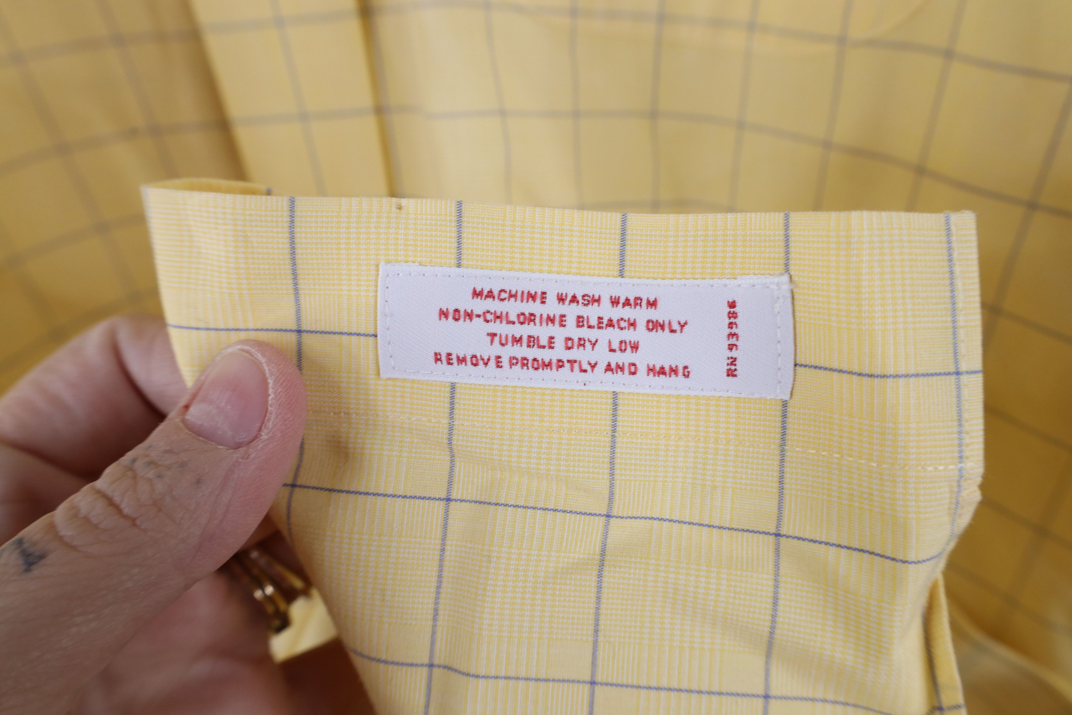 Brooks Brothers × Vintage Vintage 90s Brooks Brothers Cotton Button Down Shirt Size US M / EU 48-50 / 2 - 8 Thumbnail