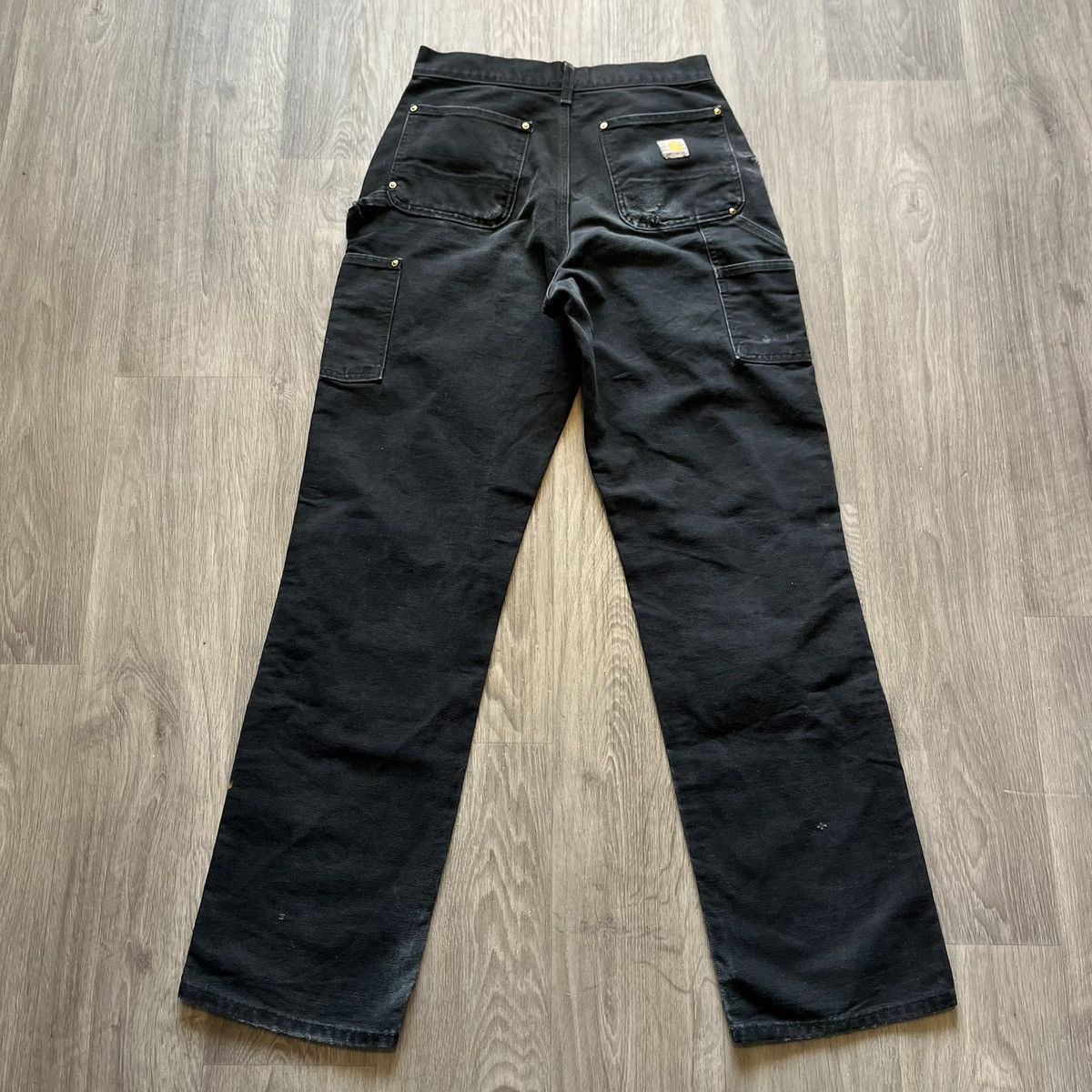 Carhartt Vintage Thrashed Faded Carhartt Double Knee Pants 30/28 Size US 30 / EU 46 - 2 Thumbnail