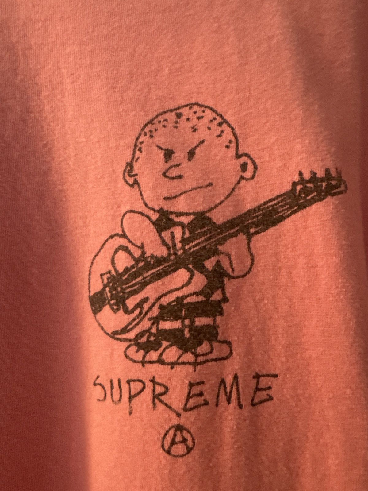 Supreme Supreme x Peanuts “Charlie Guitar” Tee Size US L / EU 52-54 / 3 - 3 Thumbnail
