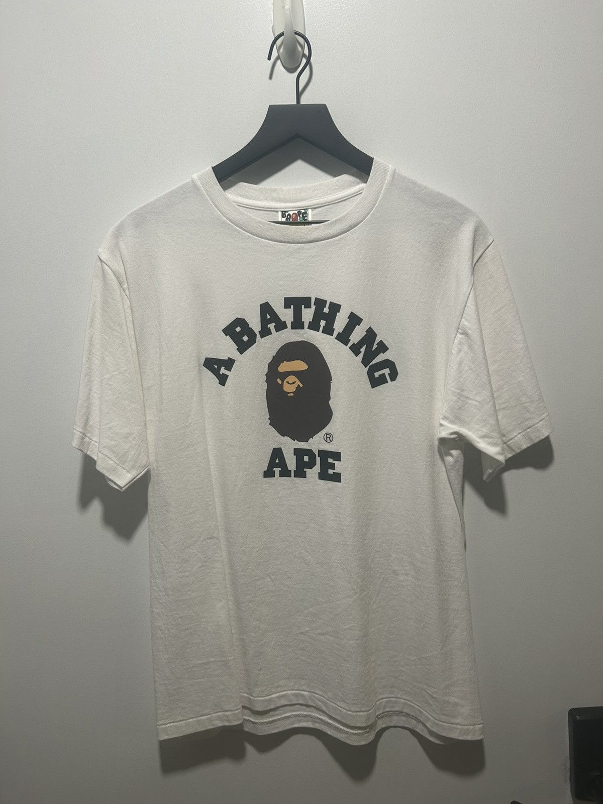 Bape A Bathing Ape College Tee Size US L / EU 52-54 / 3 - 1 Thumbnail