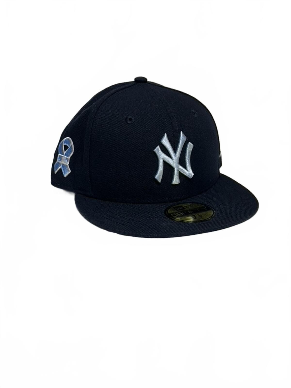 New Era New Era New York Yankees Cancer Awareness Ribbon 59FIFTY Size ONE SIZE - 6 Thumbnail