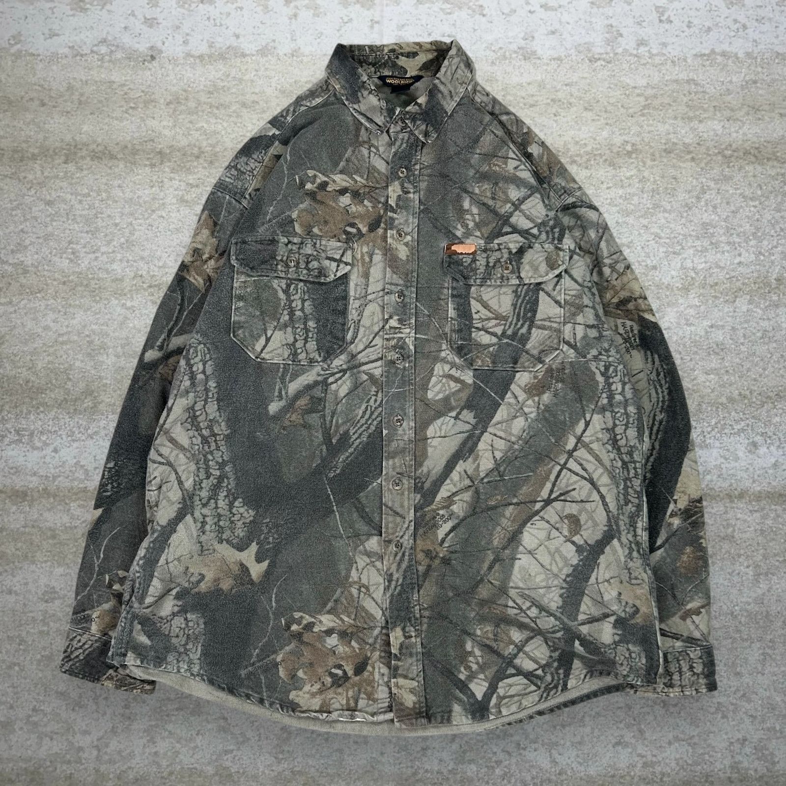 Woolrich Woolen Mills Vintage 90s Realtree Button Shirt Mens 2XL Camo Long Sleeve Size US XXL / EU 58 / 5 - 1 Thumbnail