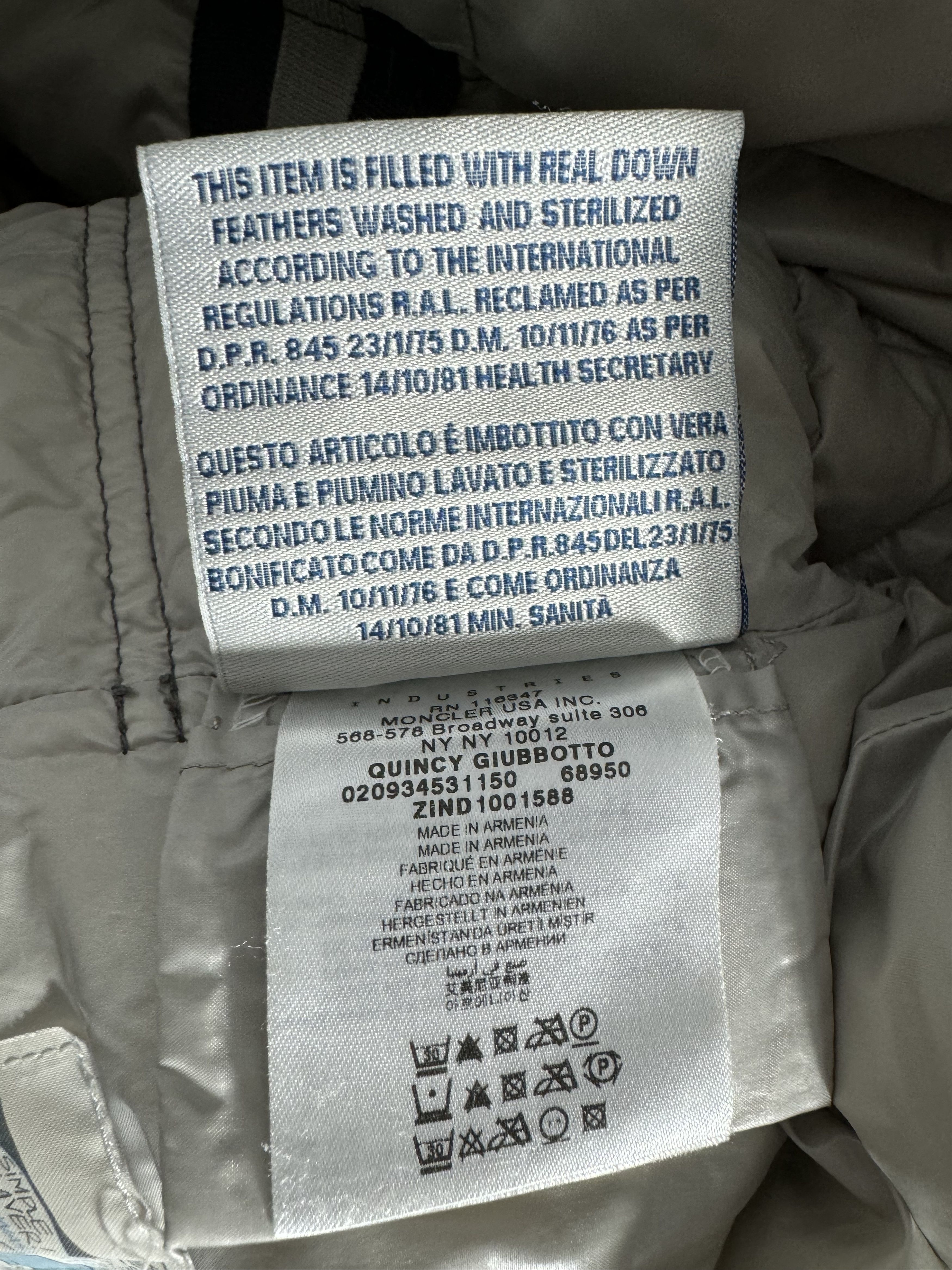 Moncler Moncler Quincy Jacket Size S / US 4 / IT 40 - 9 Thumbnail